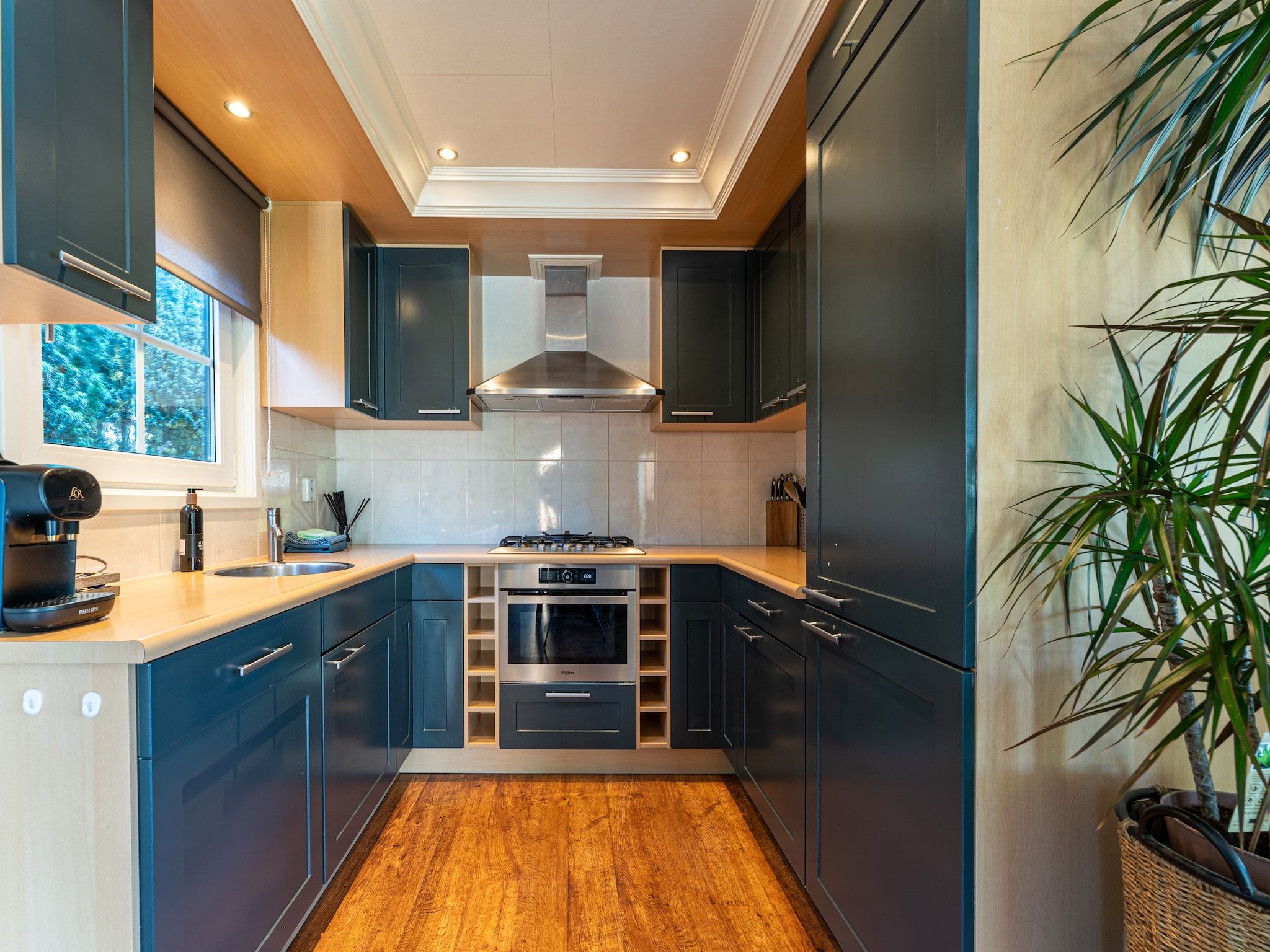 De keuken van Chalet Kieftveen Voorthuizen 6 pax in Voorthuizen