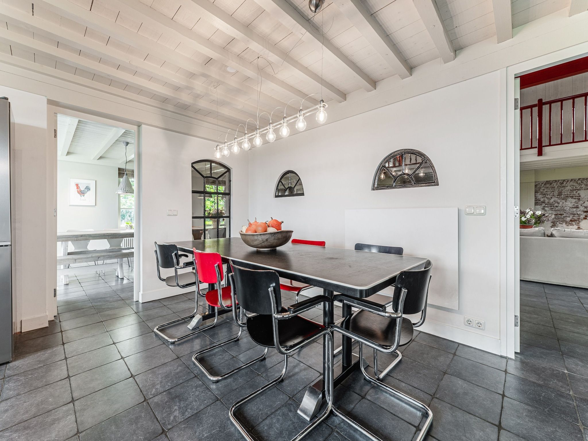 De eetkamer van De Pauwenhof in Heiloo