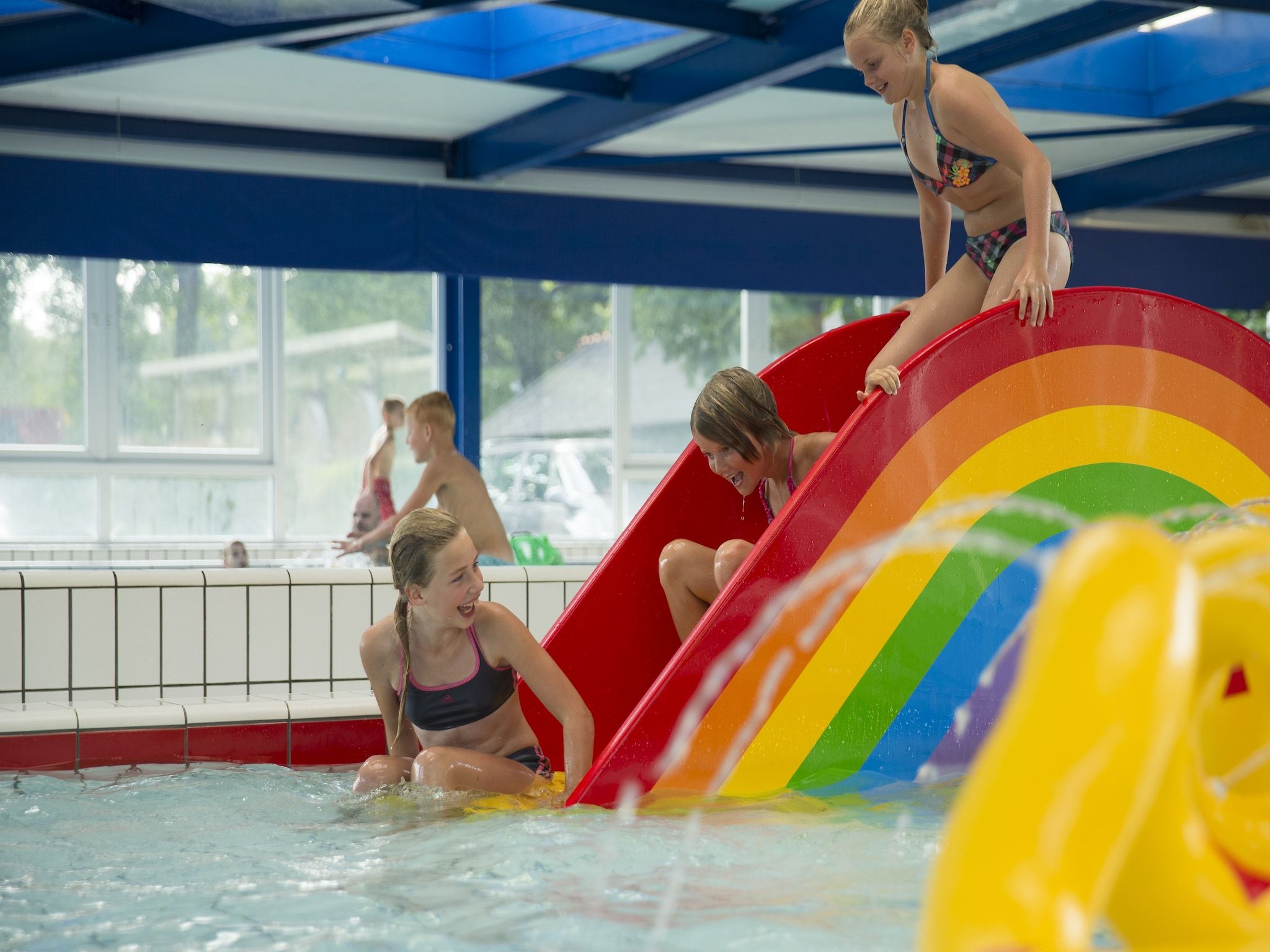 Parkfaciliteiten bij Vakantiepark Mölke 29 in Zuna