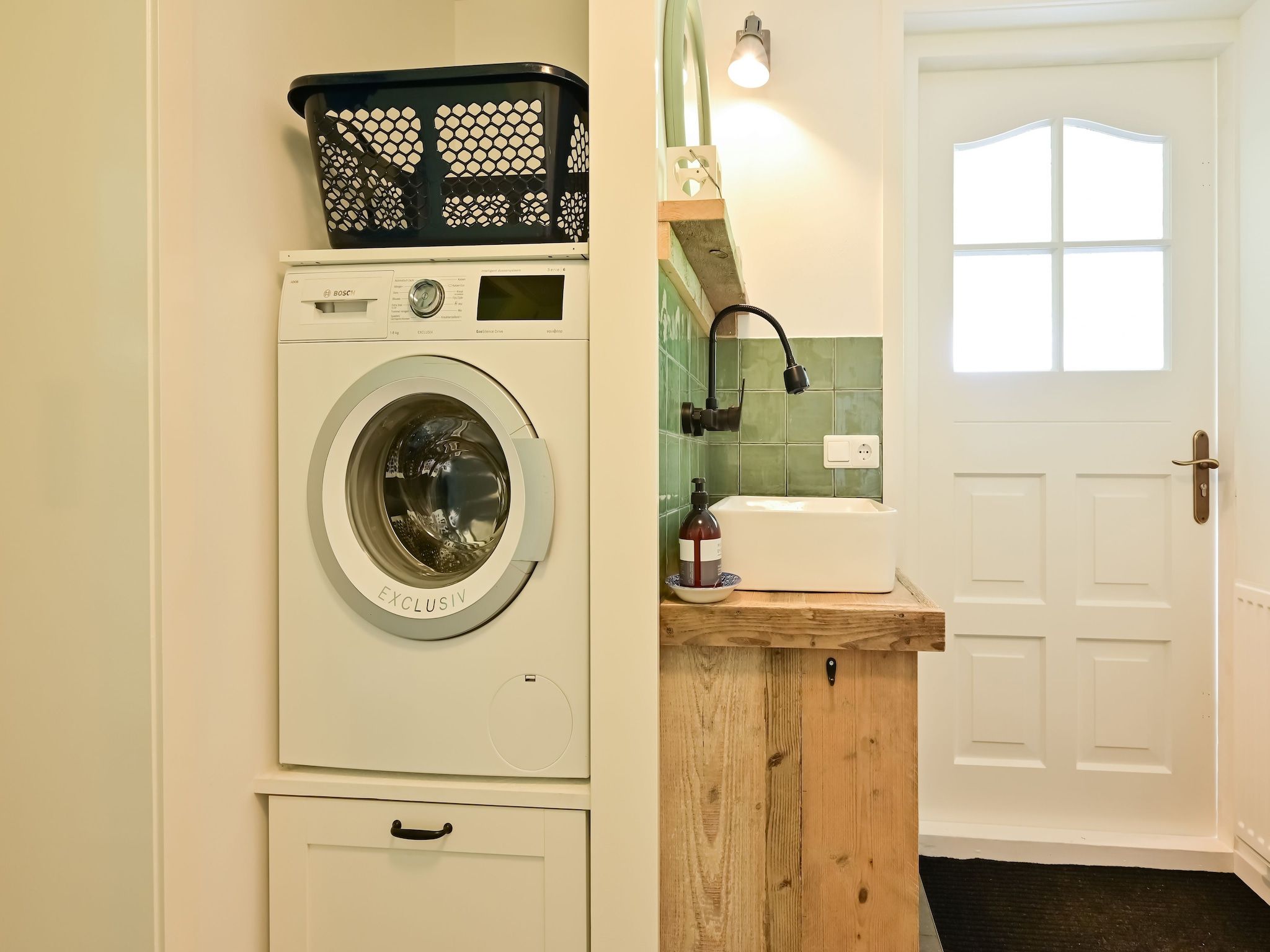 De badkamer van 't Huuske Truuske in Reutum