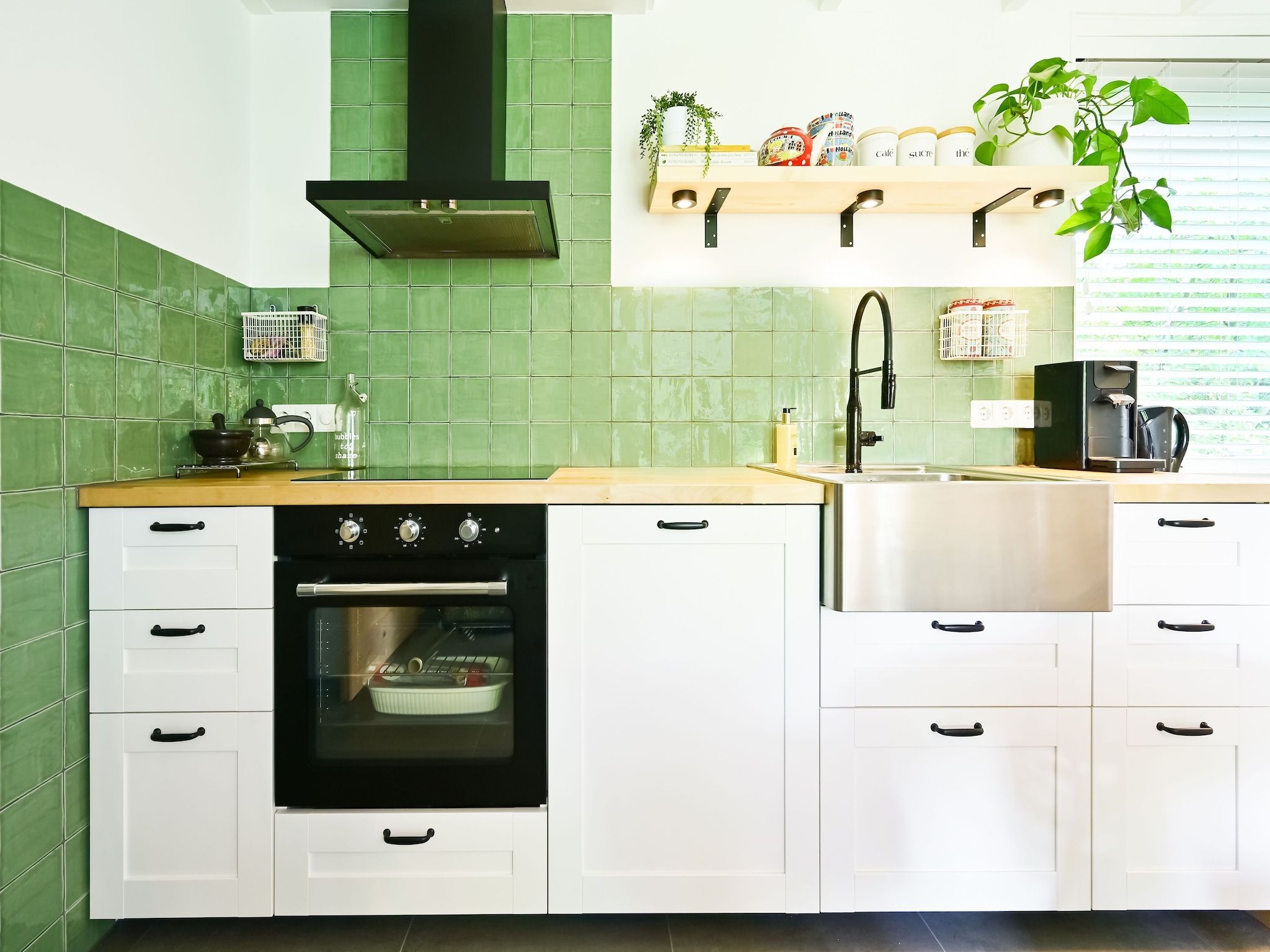 De keuken van 't Huuske Truuske in Reutum