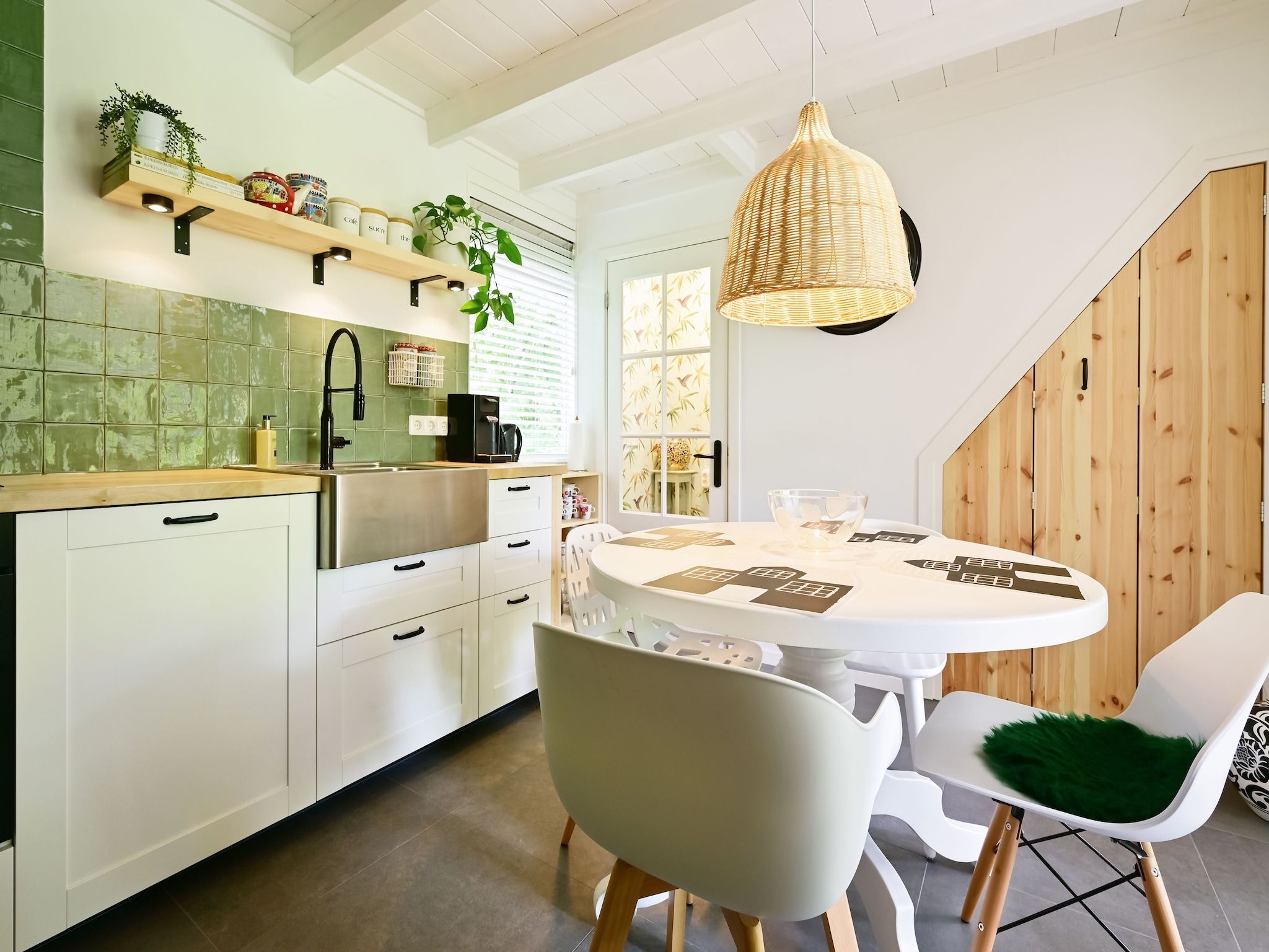 De keuken van 't Huuske Truuske in Reutum