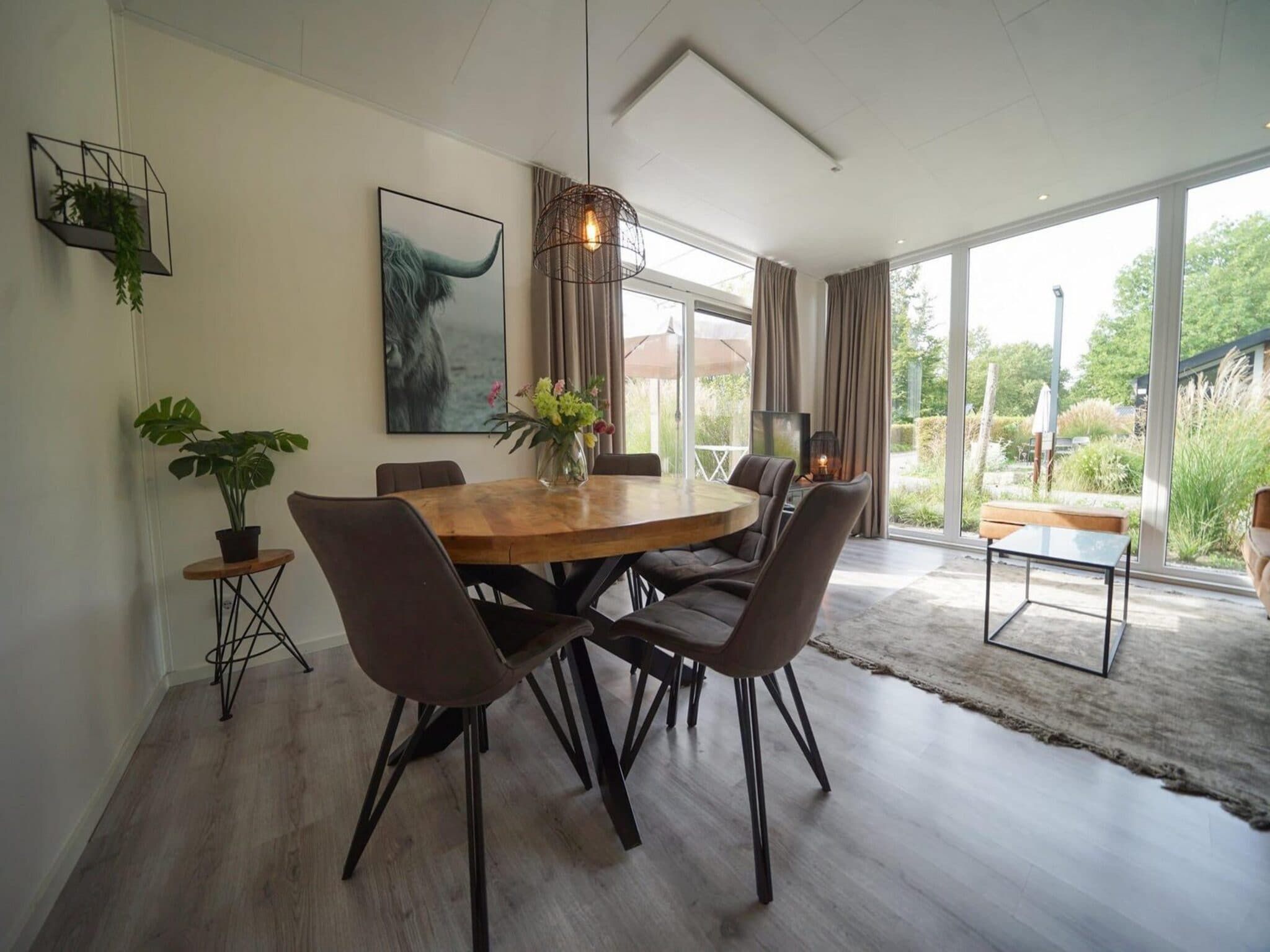 De eetkamer van Pavilion 4 in Kaatsheuvel