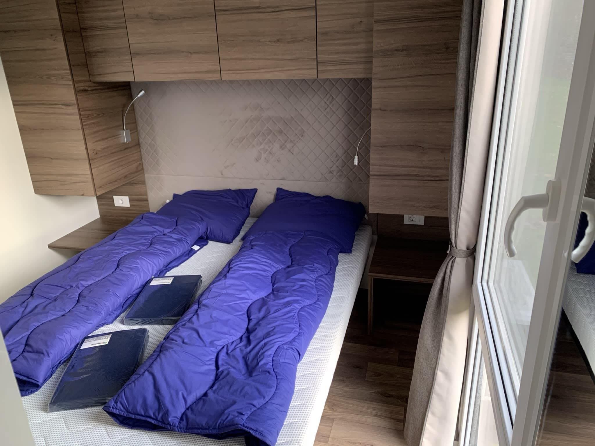Een slaapkamer van Cottage 4 in Kaatsheuvel