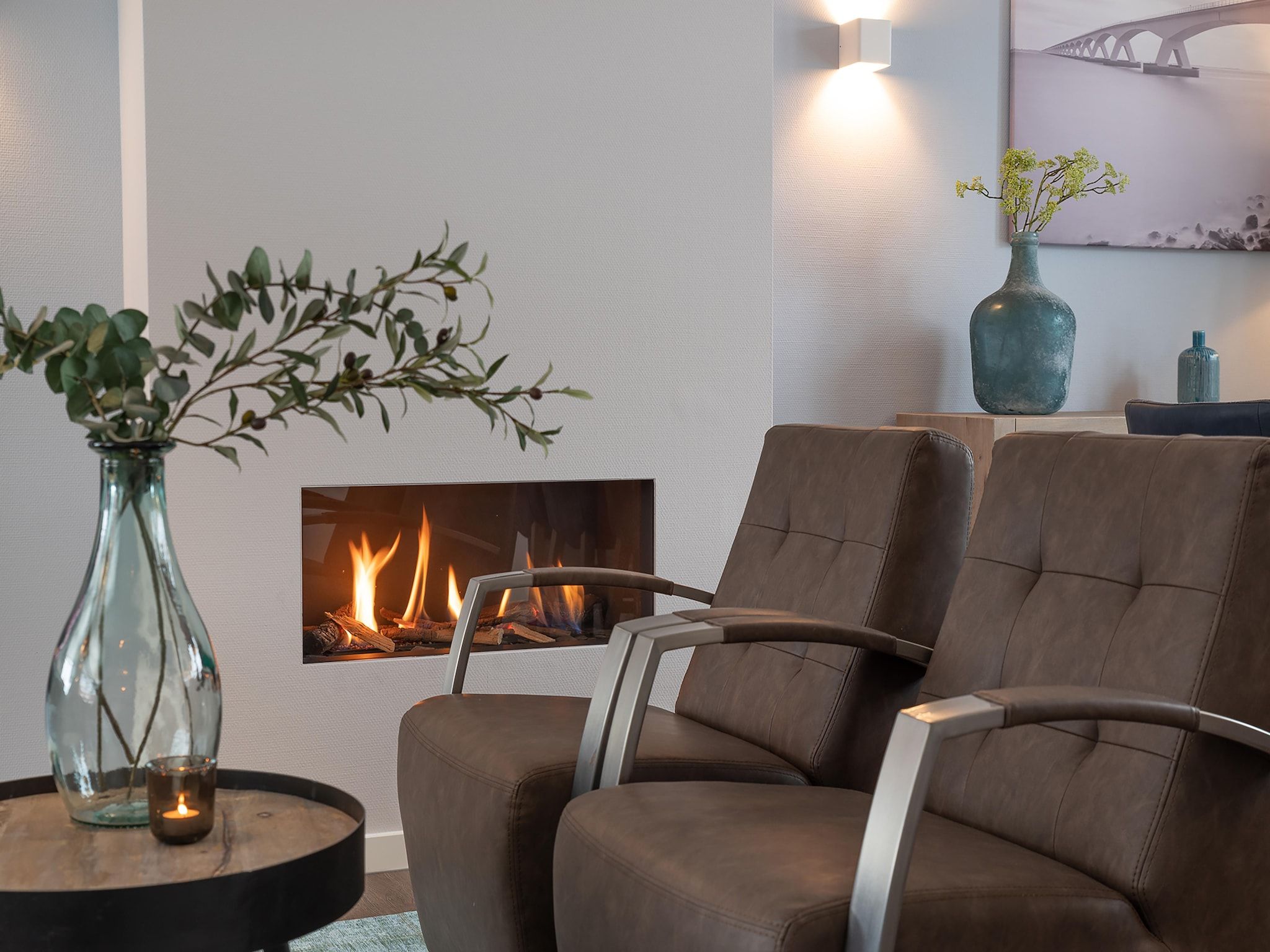 De woonkamer van 8-persoons geschakeld - 1 in Colijnsplaat