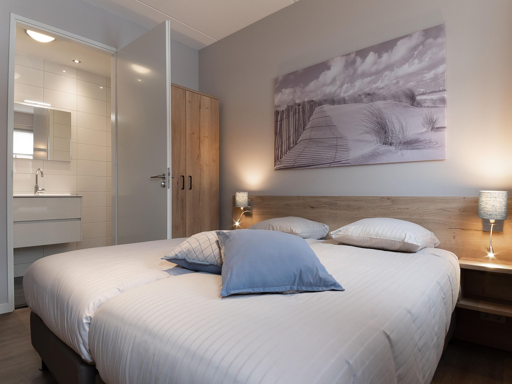 Een slaapkamer van 8-persoons geschakeld - 2 in Colijnsplaat