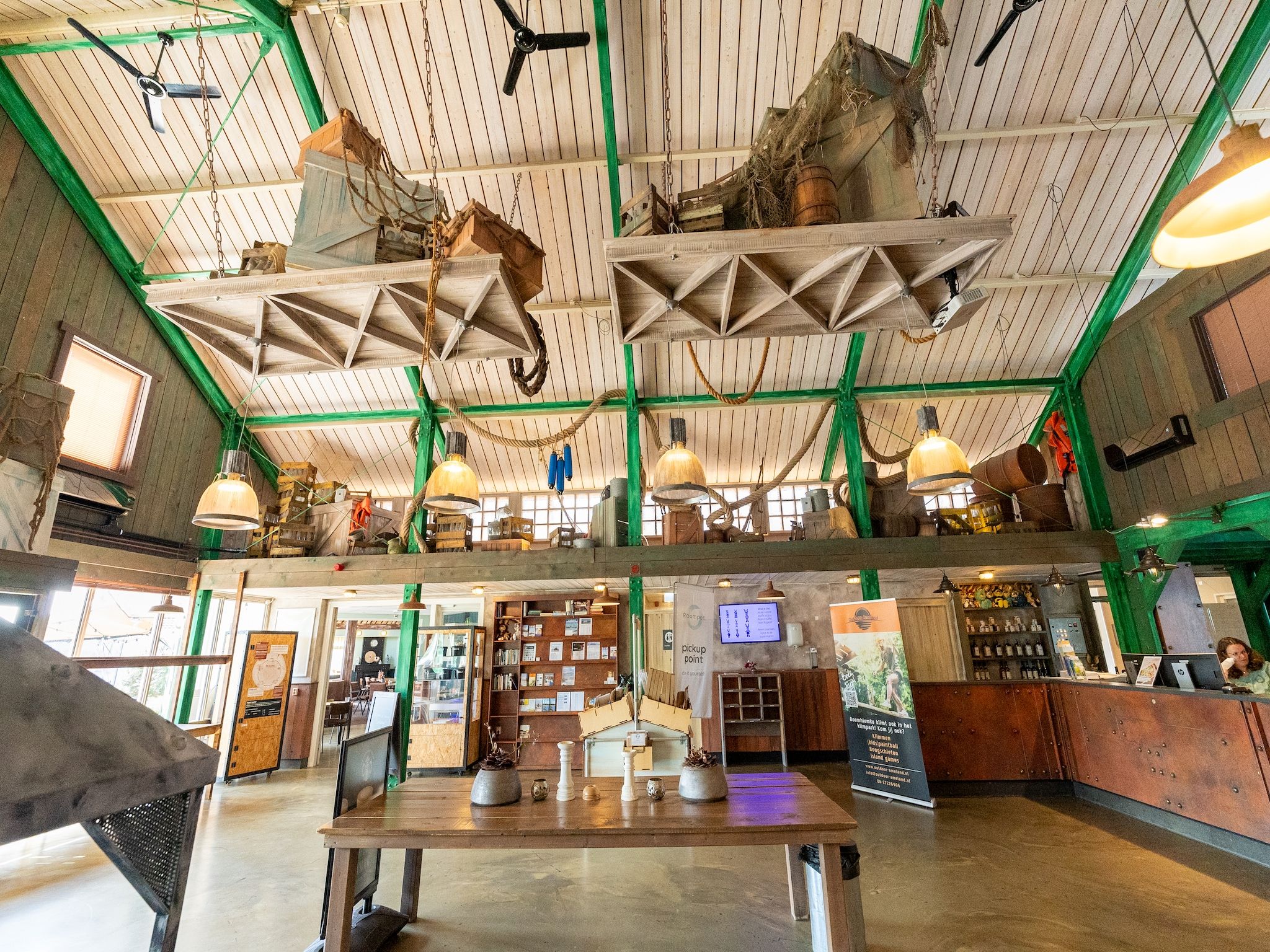 Parkfaciliteiten bij Vakantiepark Boomhiemke 16 in Hollum