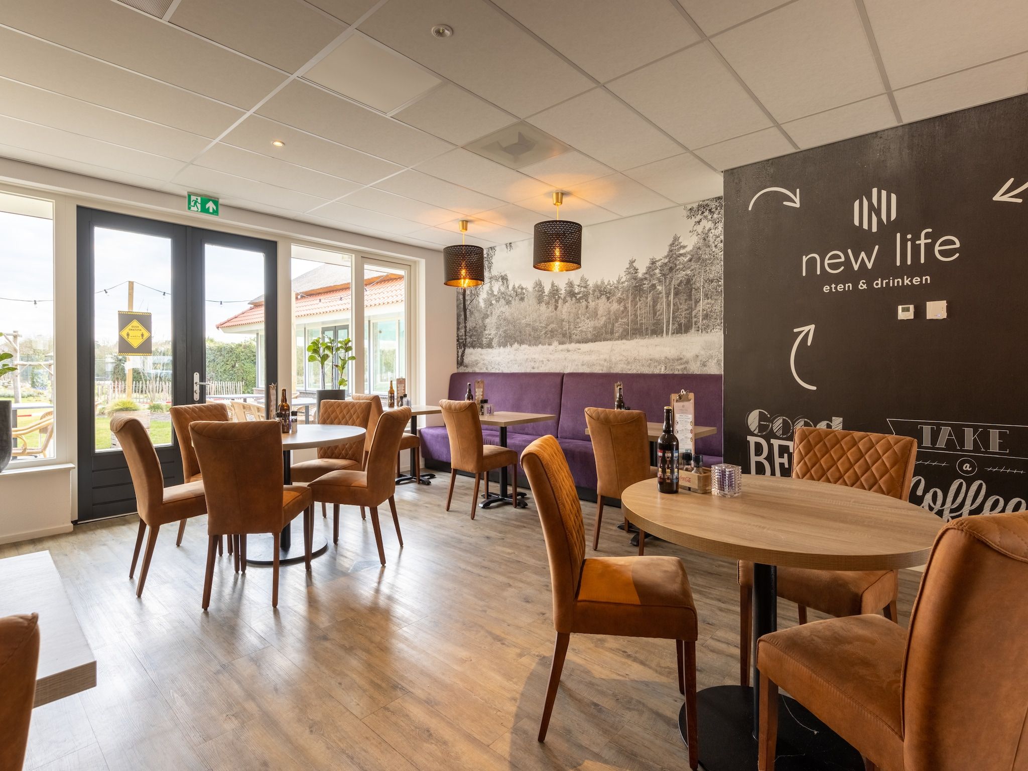 Parkfaciliteiten bij De Veluwse Hoevegaerde 1 in Putten