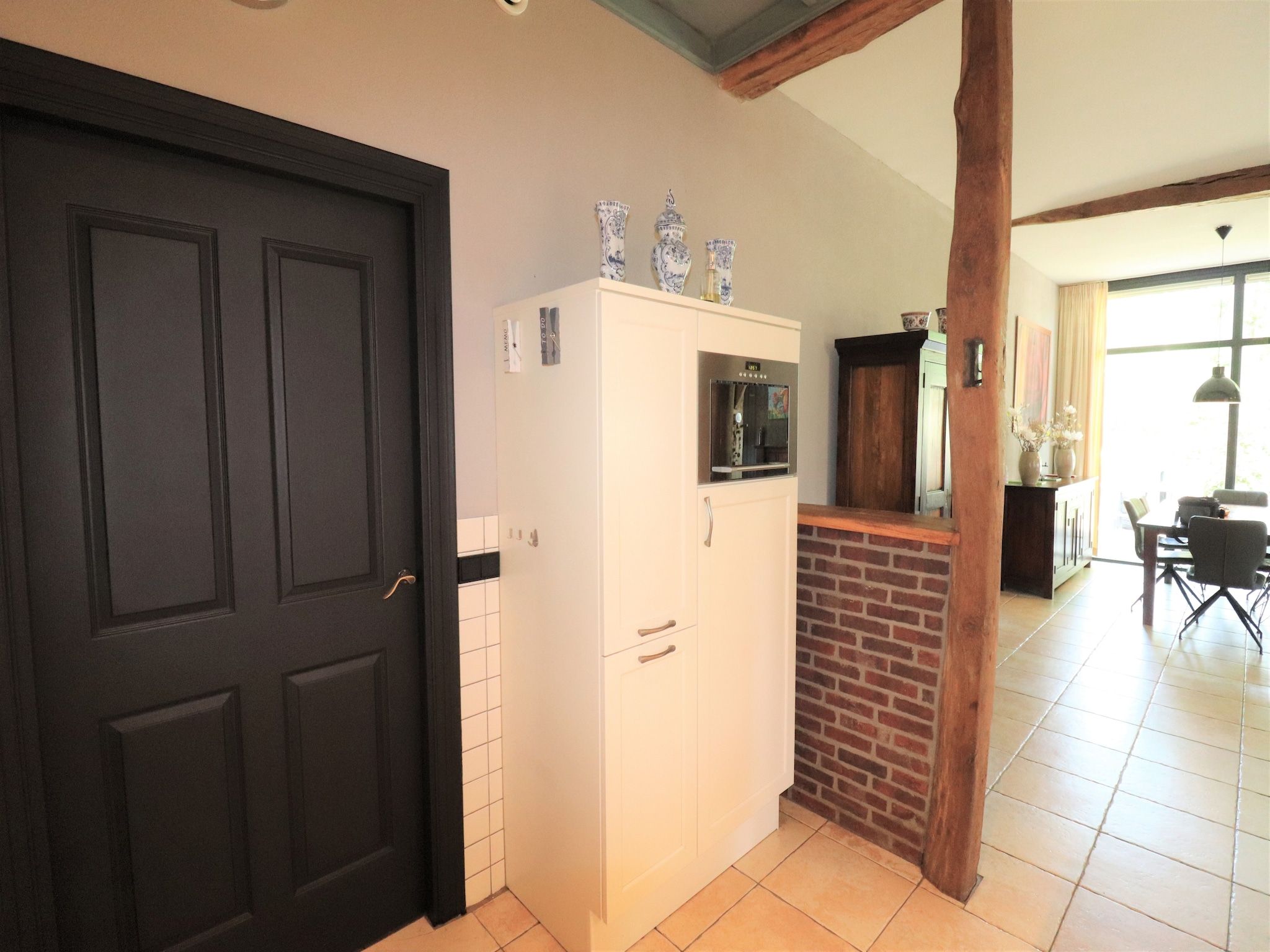 De keuken van Woonboerderij Bij Erve Mulder in Dalerveen