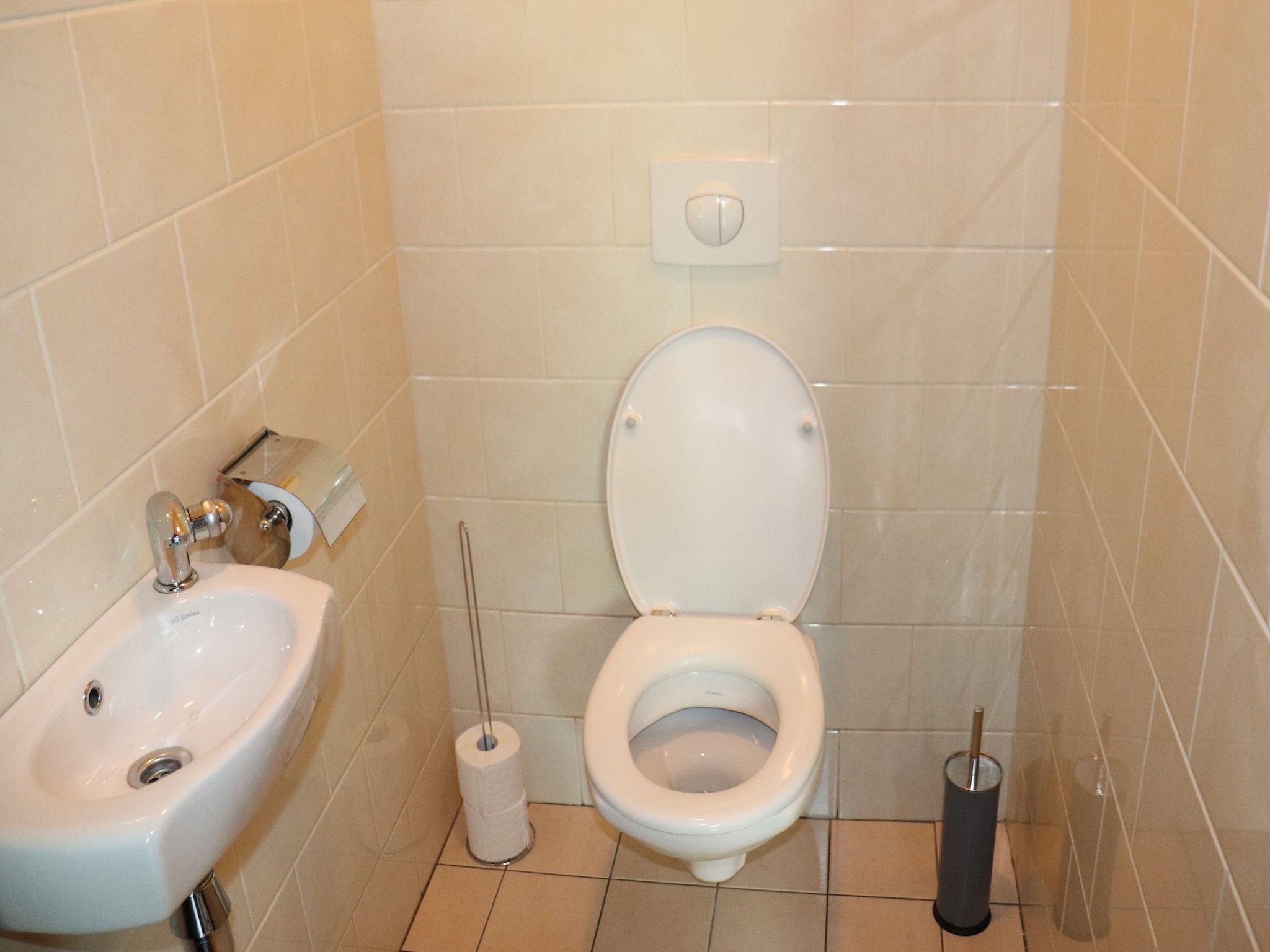 De badkamer van Woonboerderij Bij Erve Mulder in Dalerveen