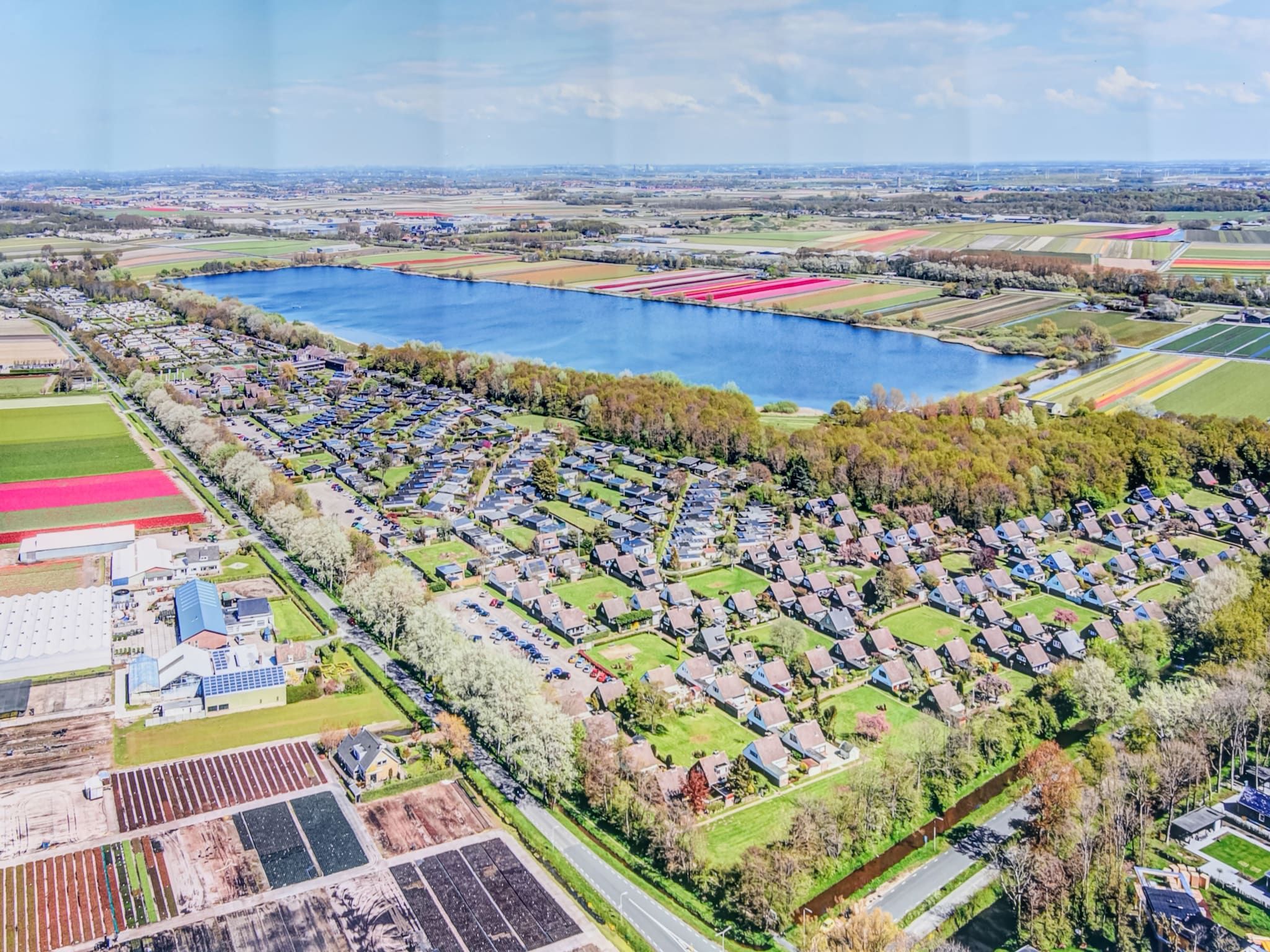 De omgeving van Casa Mare in Noordwijkerhout
