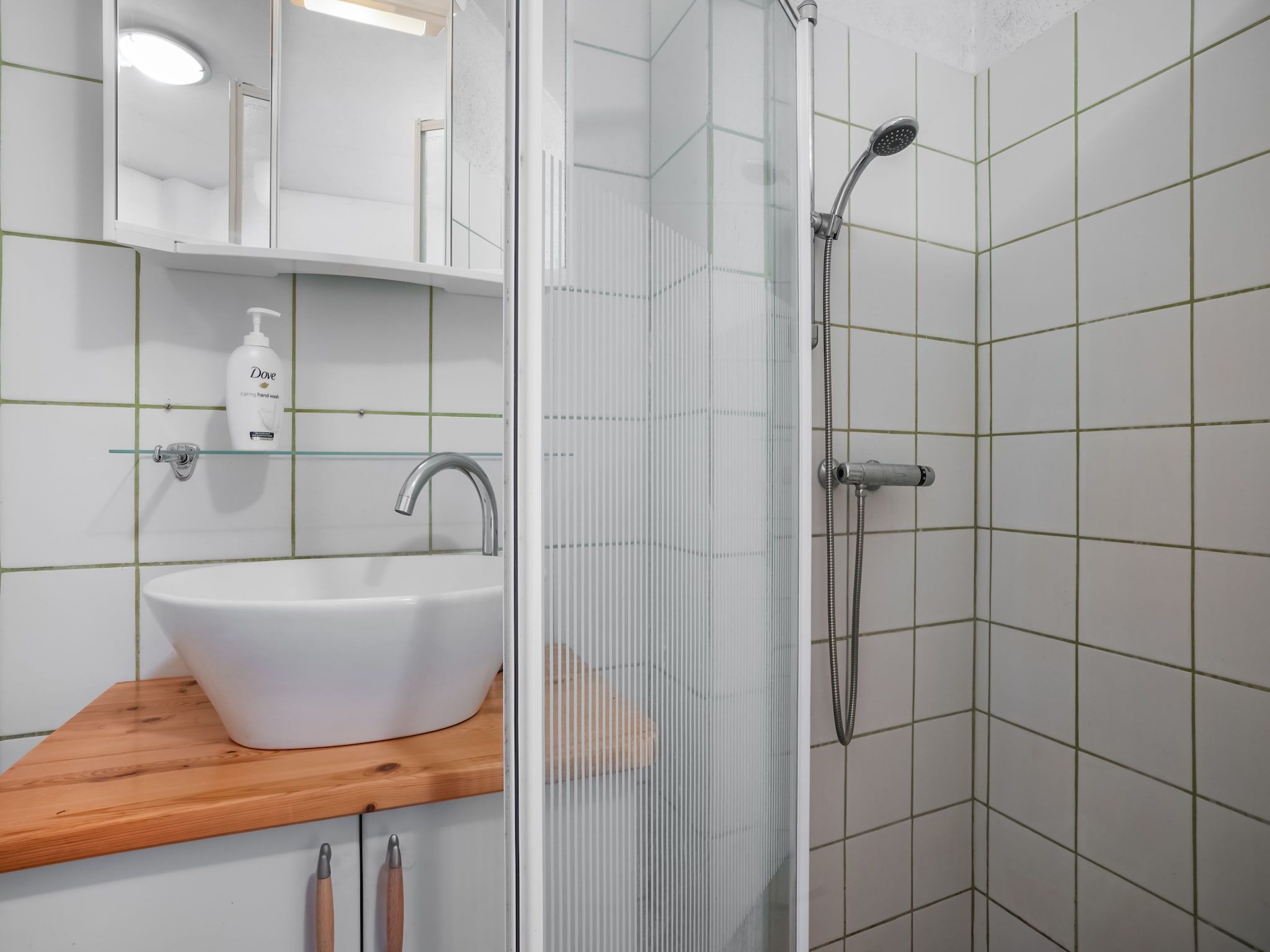 De badkamer van Casa Acacia in Landgraaf