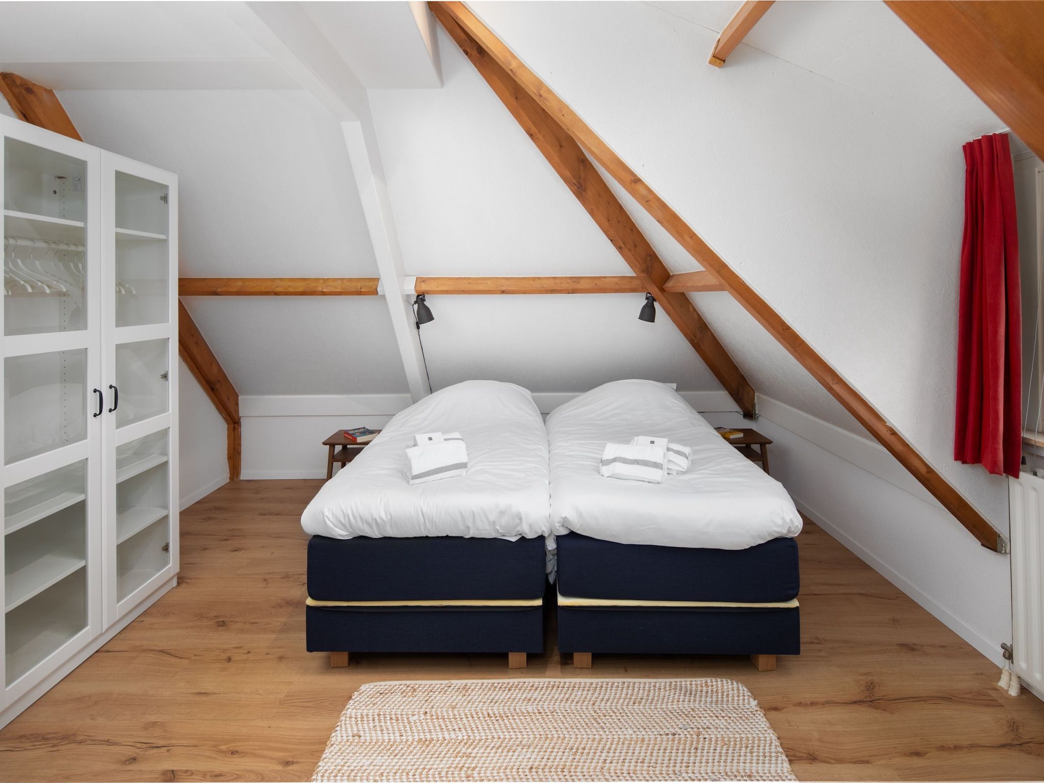 Een slaapkamer van Noordzee Résidence De Banjaard 19 in Kamperland