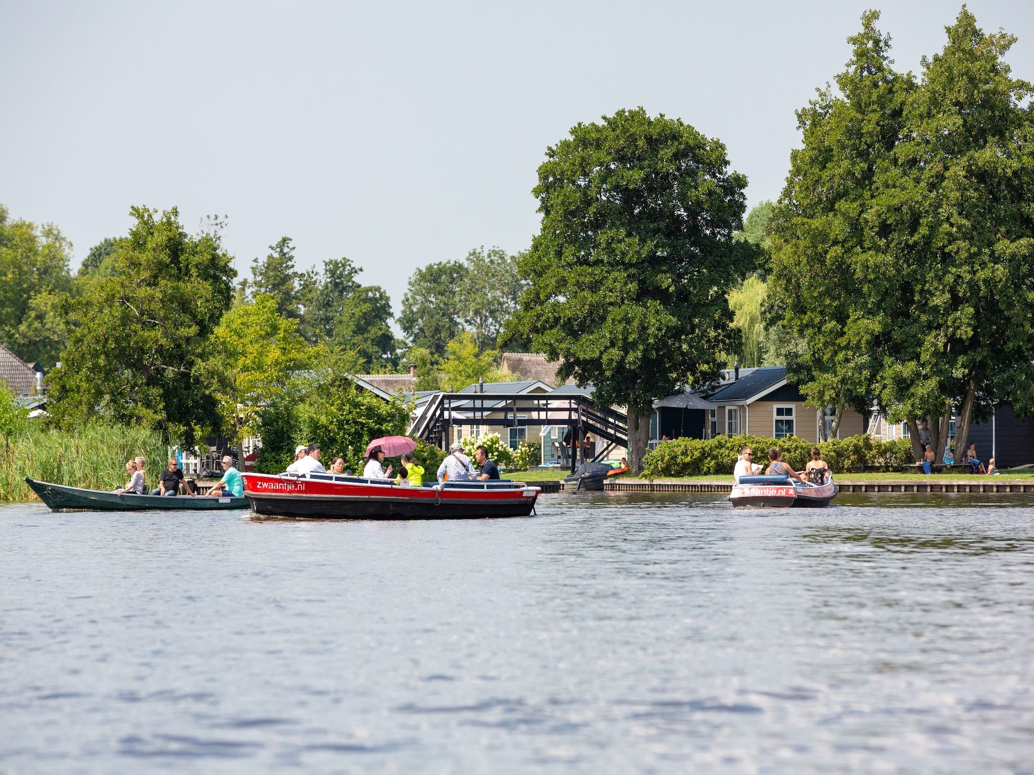 Parkfaciliteiten bij Vakantiepark Giethoorn 7 in Giethoorn