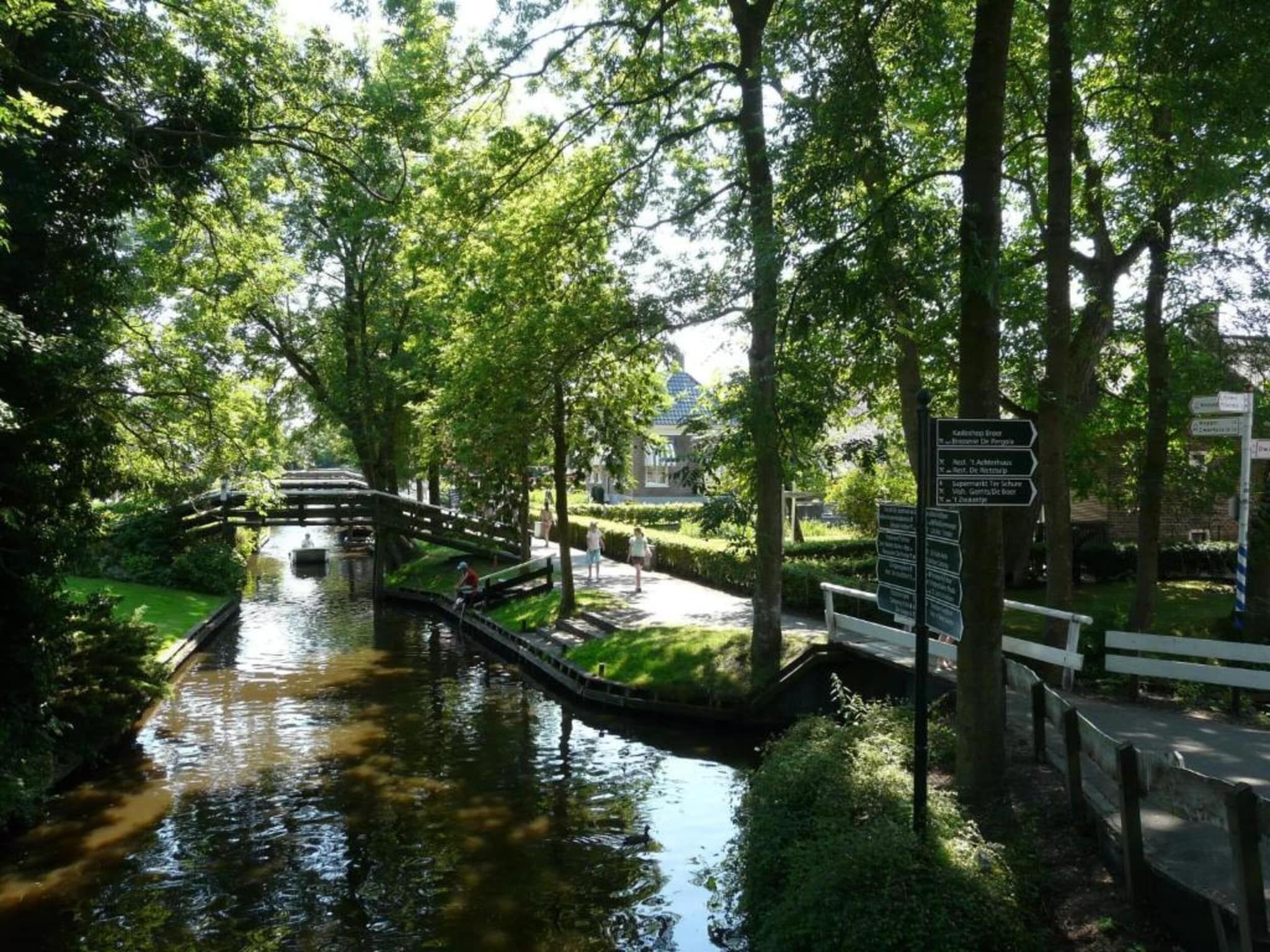De omgeving van Vakantiepark Giethoorn 7 in Giethoorn