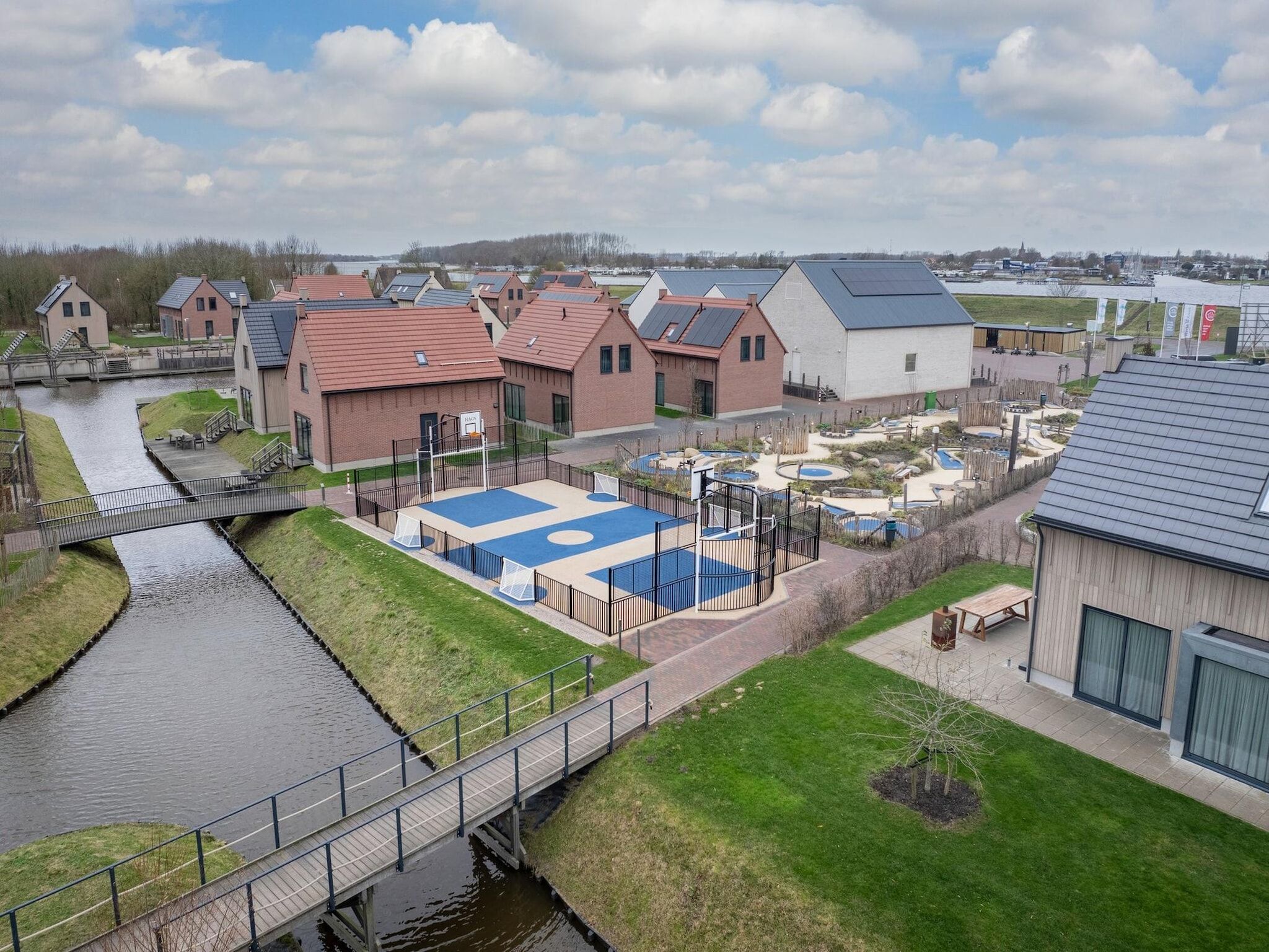 De omgeving van Park Veerse Kreek 7 in Wolphaartsdijk