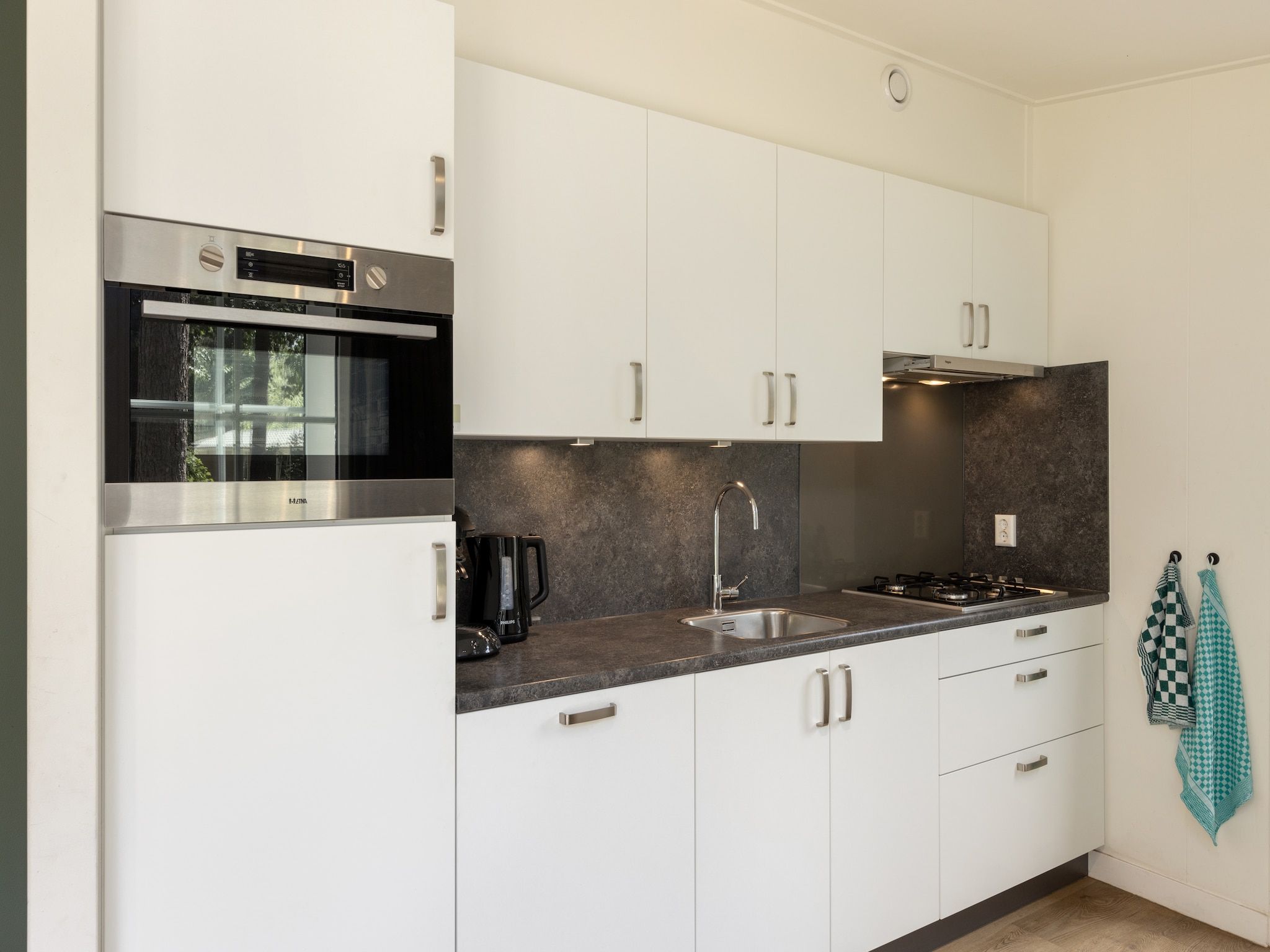 De keuken van Park De Peel 2 in Vlierden