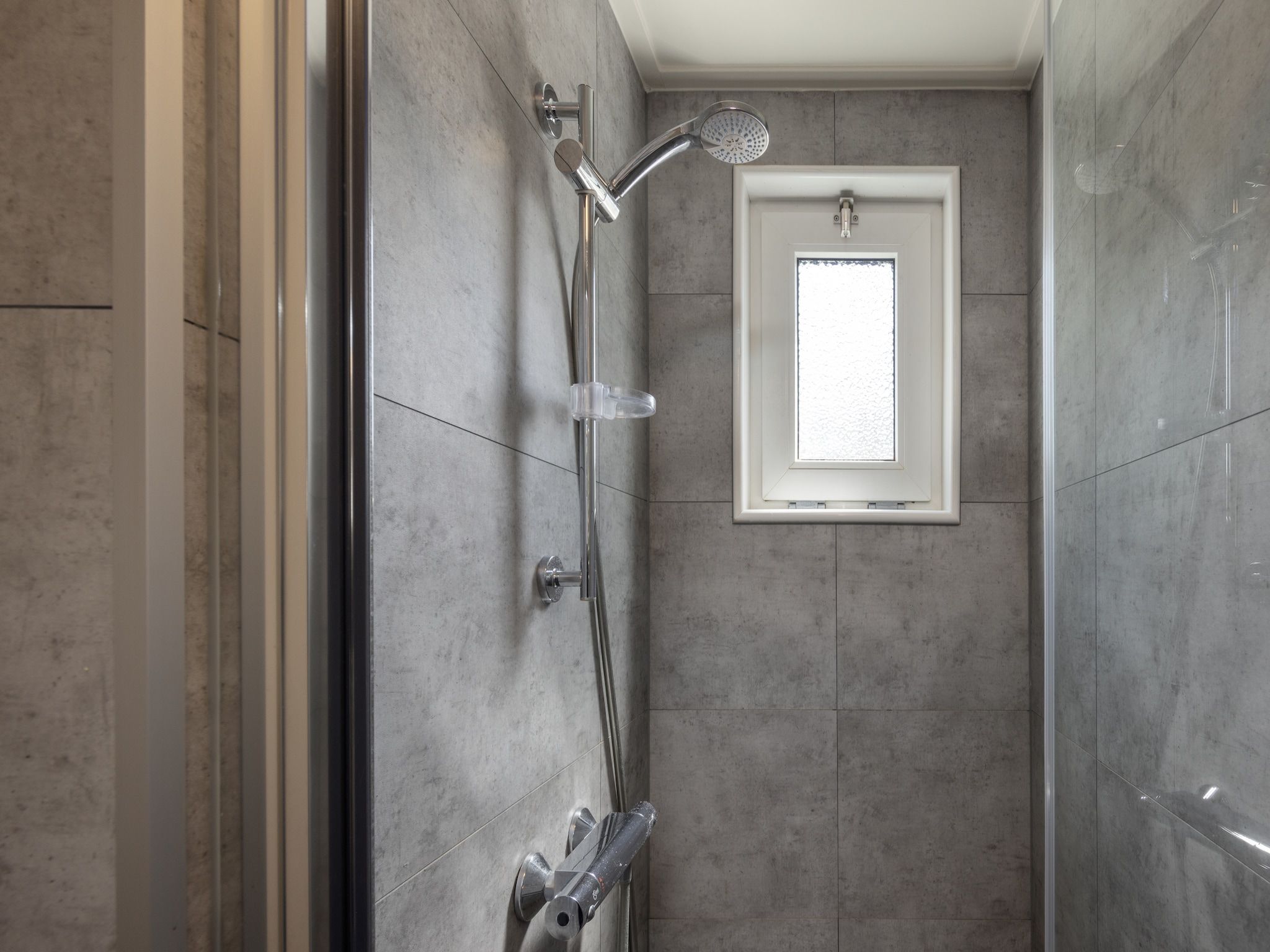 De badkamer van Park De Peel 2 in Vlierden