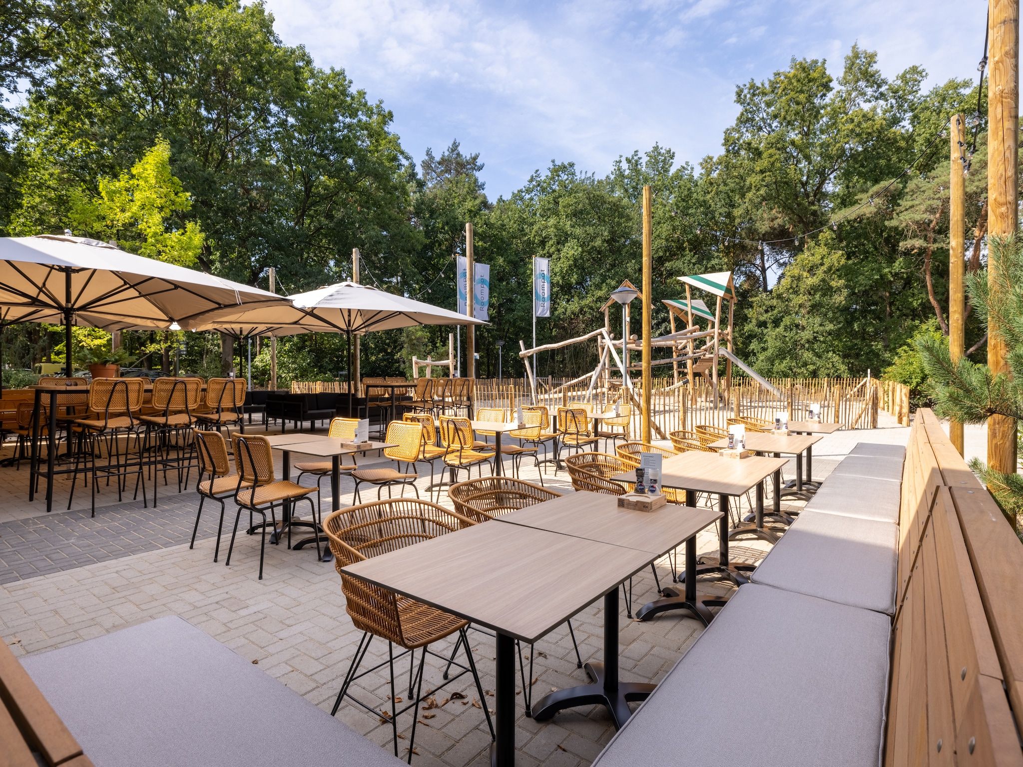 Parkfaciliteiten bij Park De Peel 4 in Vlierden