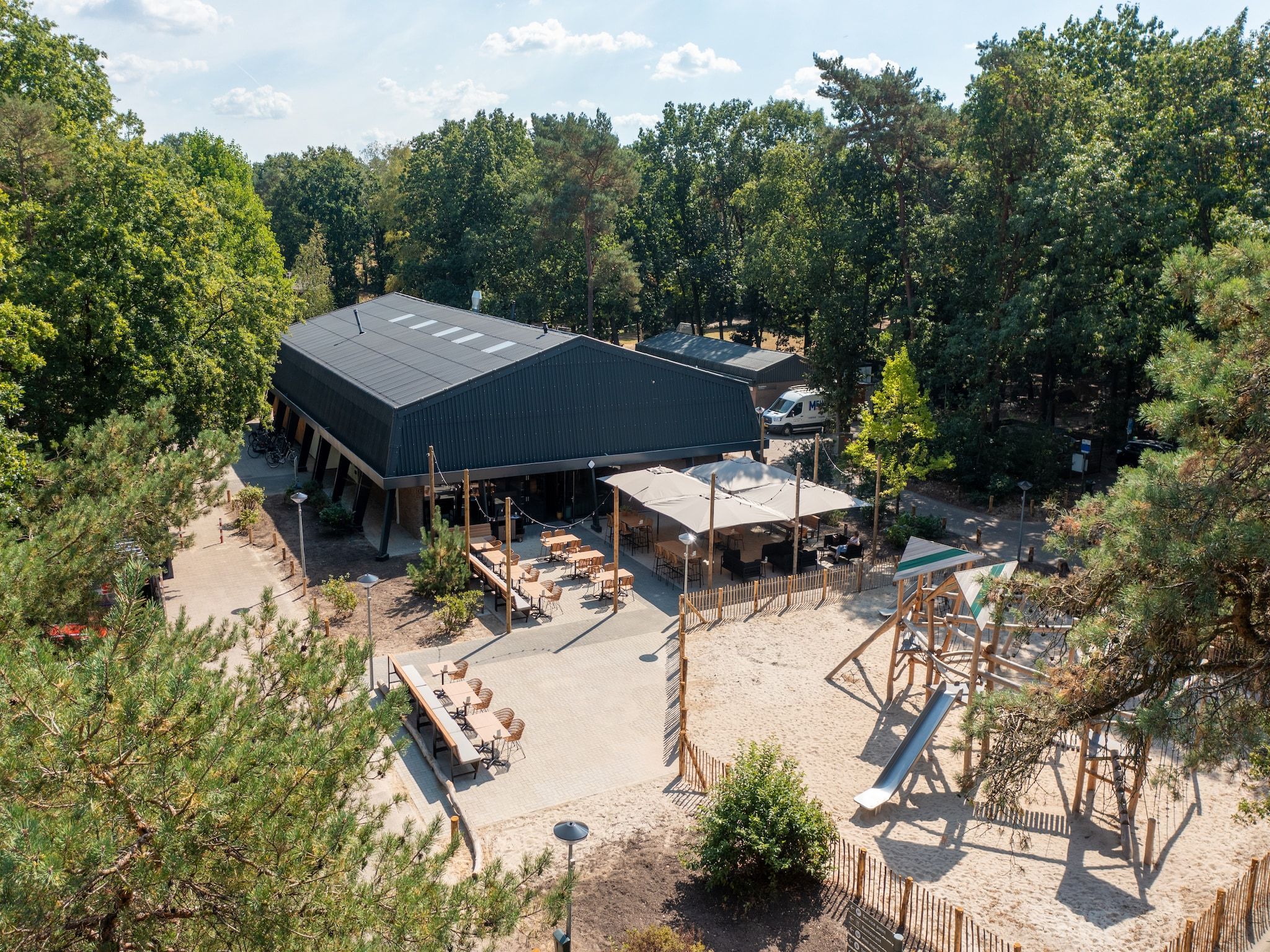 Parkfaciliteiten bij Park De Peel 4 in Vlierden