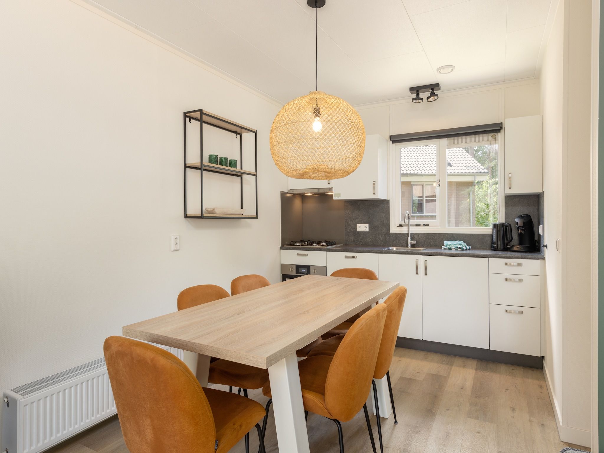 De keuken van Park De Peel 5 in Vlierden