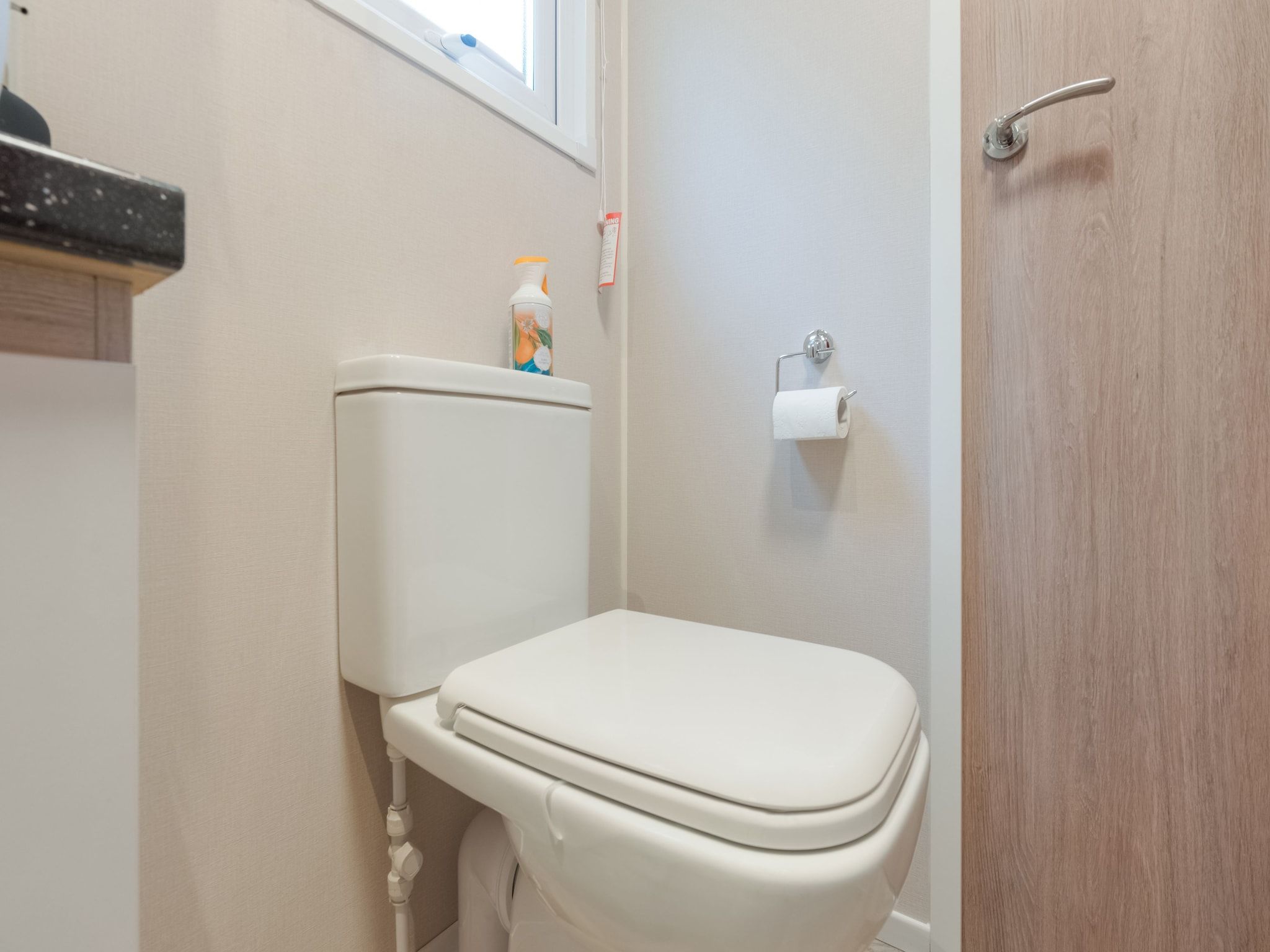 De badkamer van Chalet in Vledder in Vledder