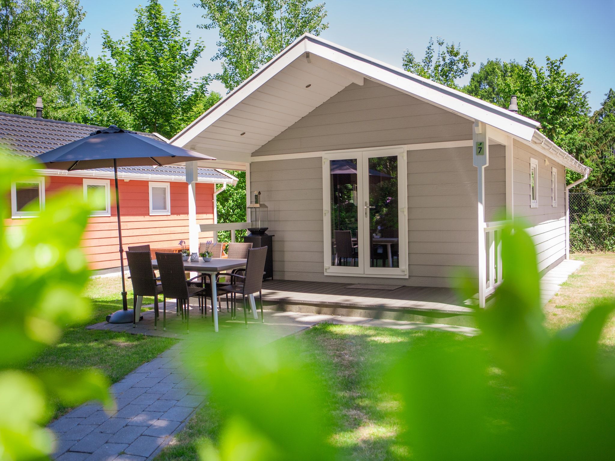 De buitenkant van Vakantiepark Latour 2 in Oirschot