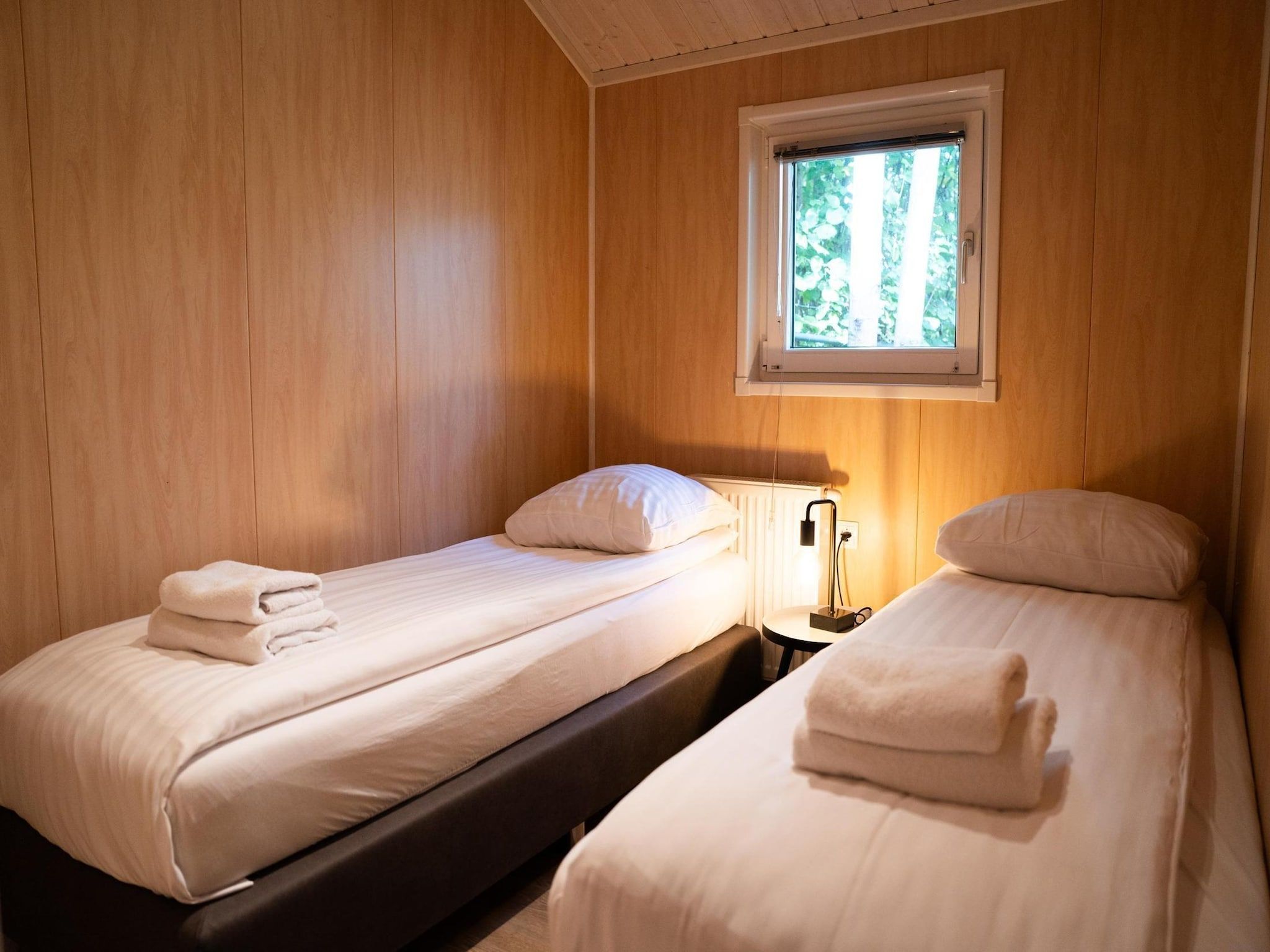 Een slaapkamer van Vakantiepark Latour 3 in Oirschot