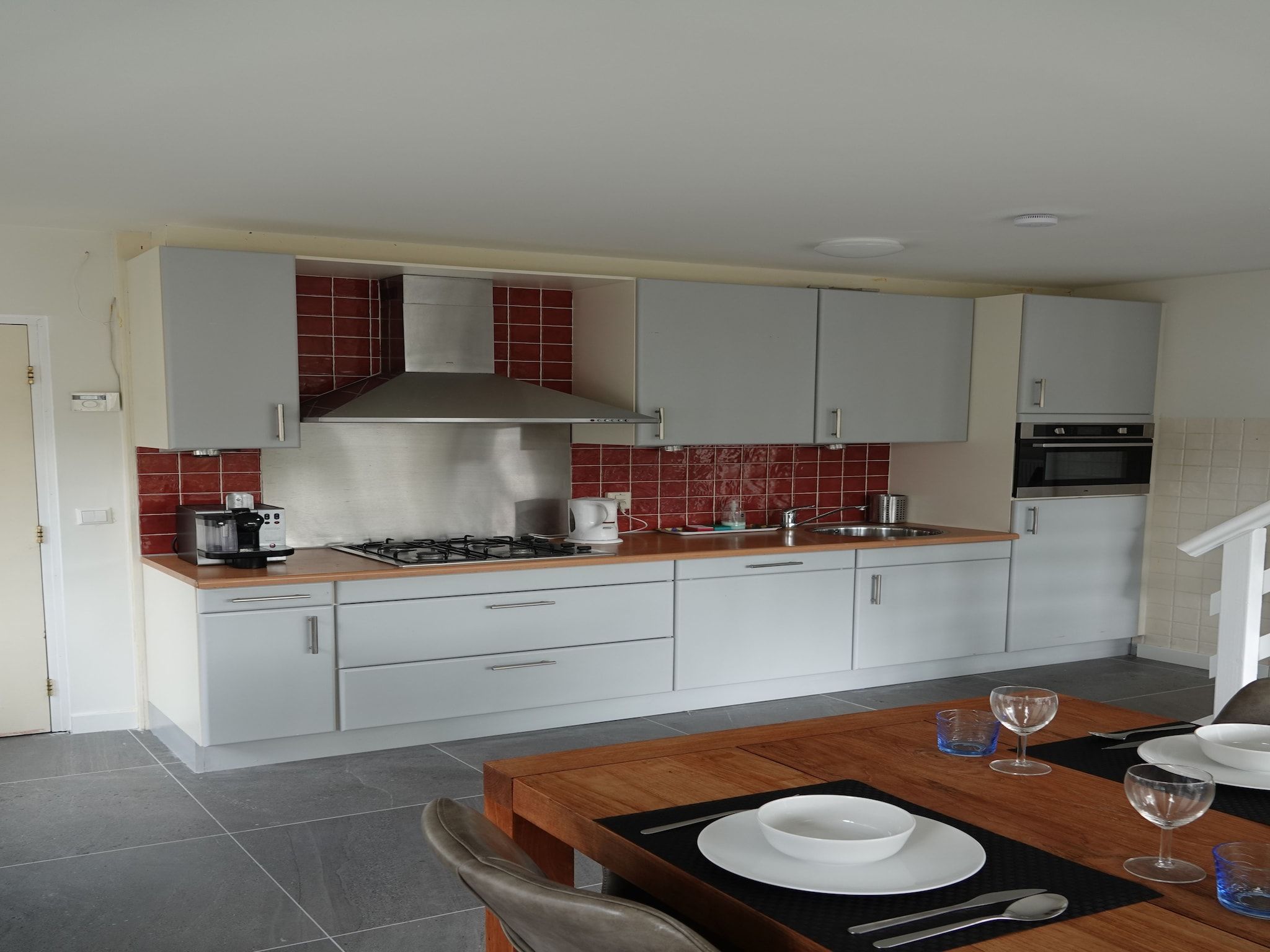 De keuken van Relaxing Summer in Noordwijkerhout