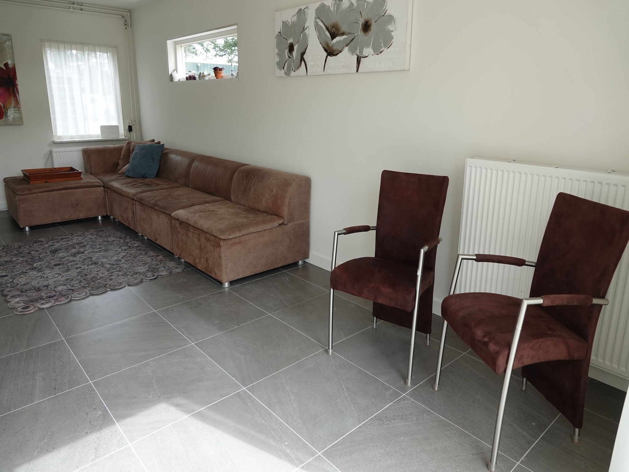 De woonkamer van Relaxing Summer in Noordwijkerhout