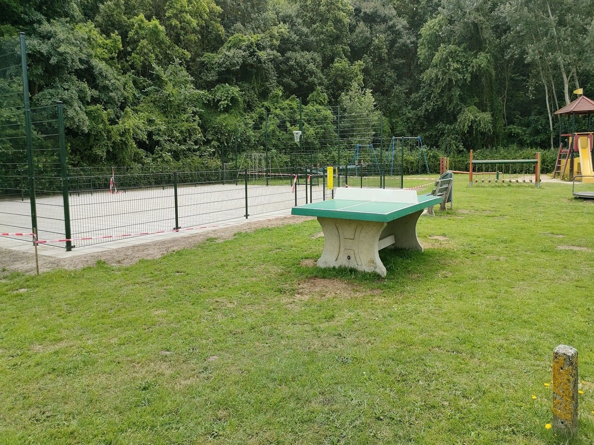 Parkfaciliteiten bij Relaxing Summer in Noordwijkerhout