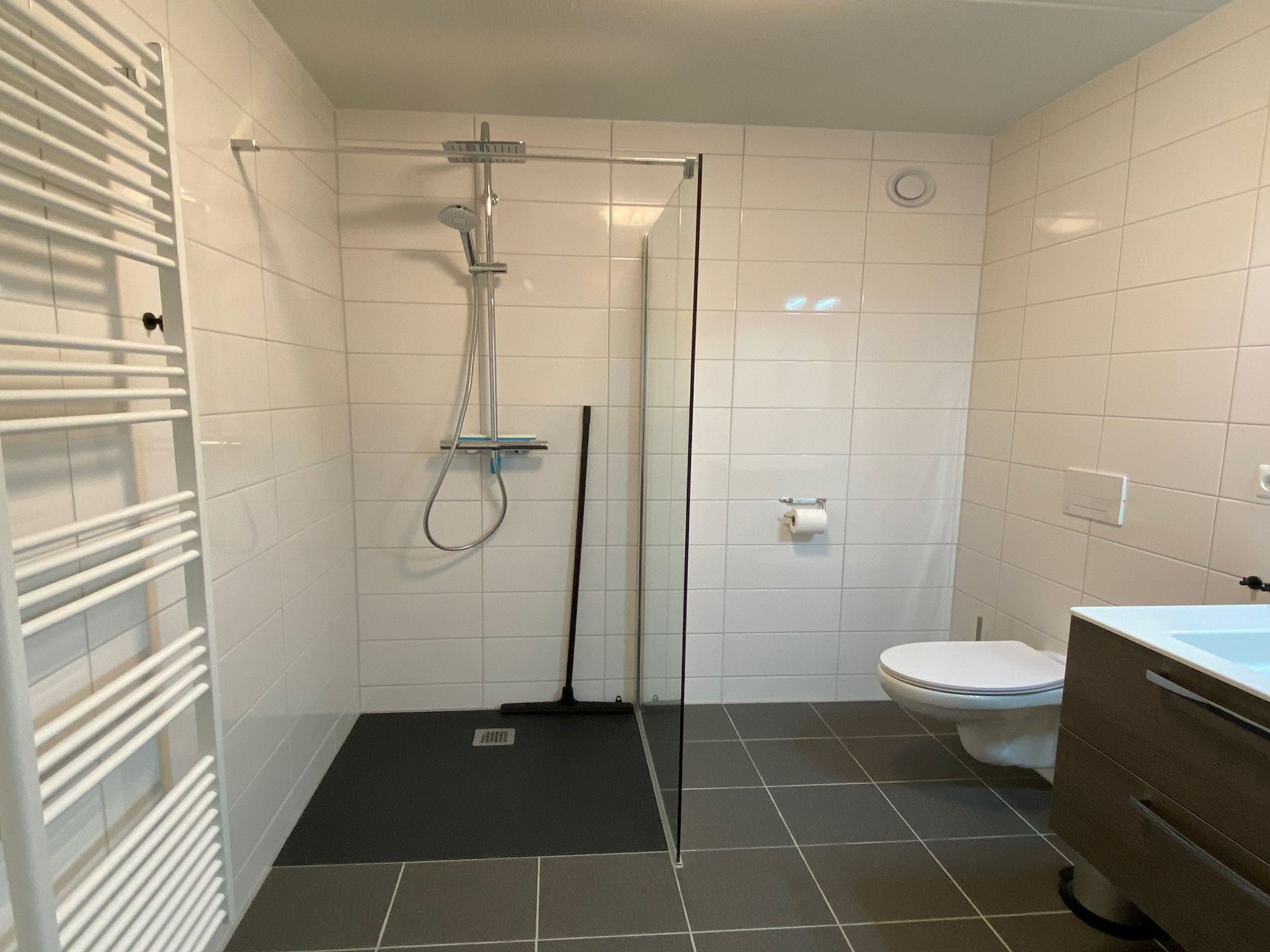 De badkamer van Vakantiepark de Katjeskelder 20 in Oosterhout