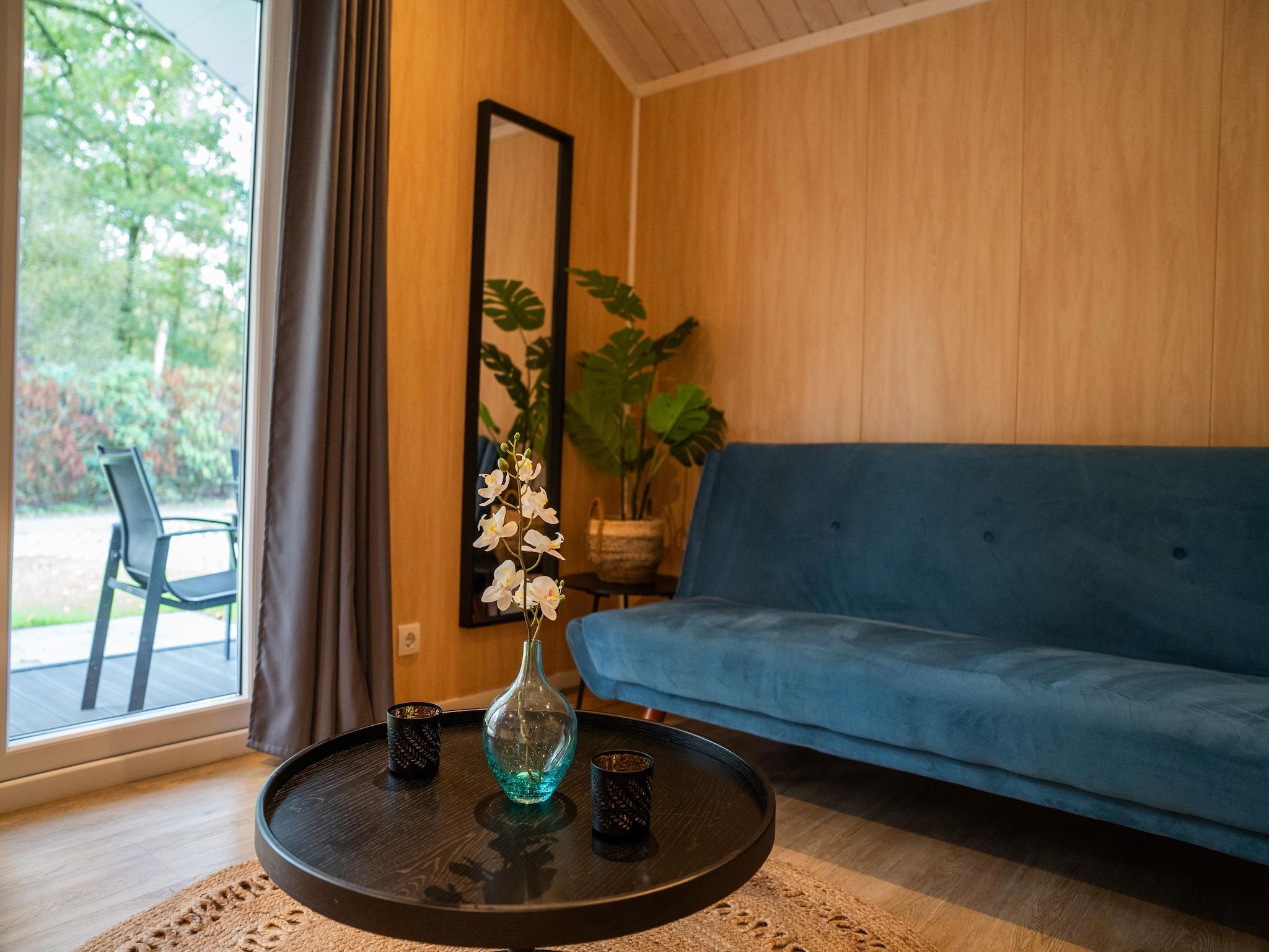 De woonkamer van Vakantiepark Latour 1 in Oirschot