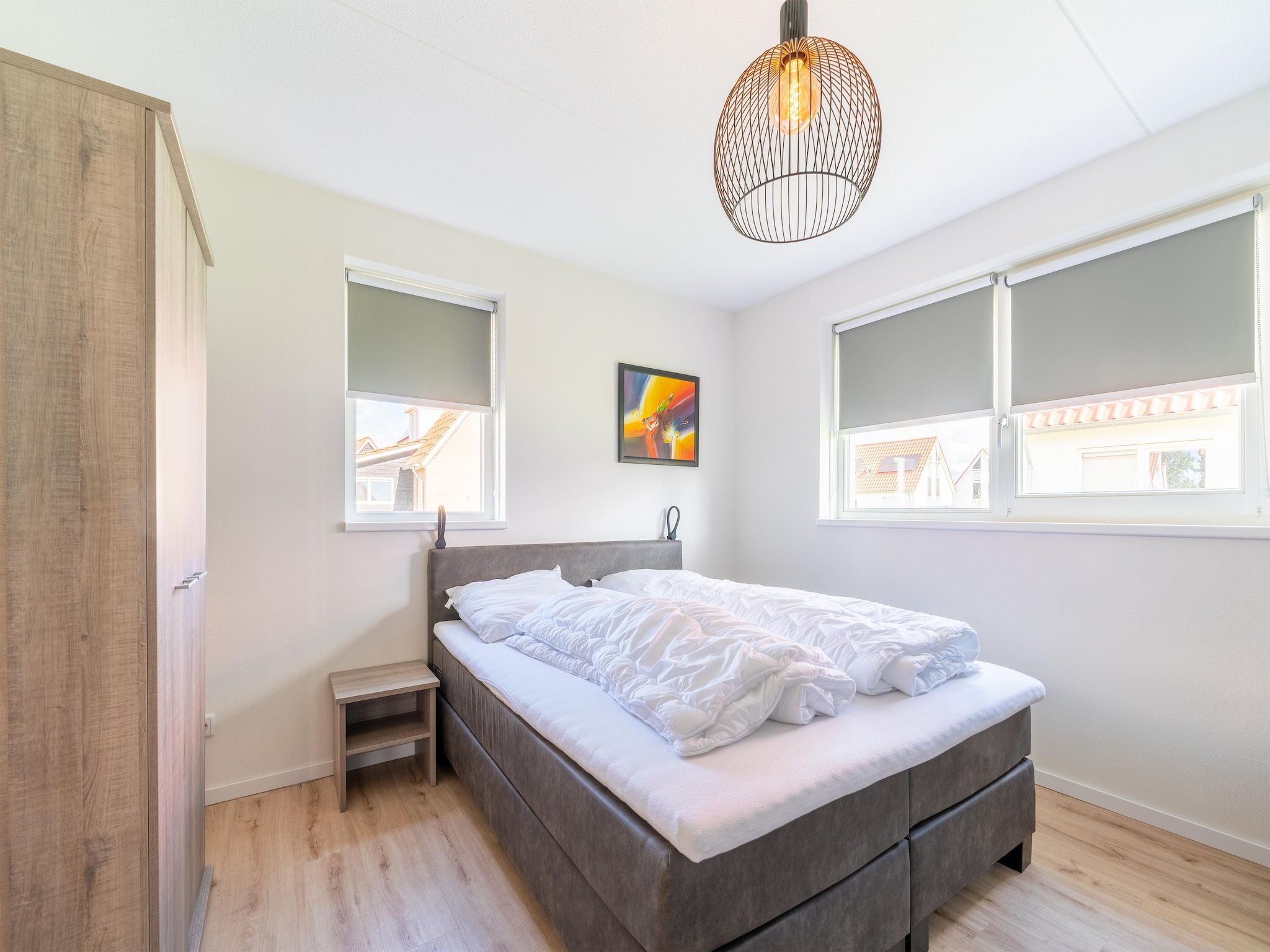 Een slaapkamer van De Kievit Huis Nr 36 in Scherpenisse