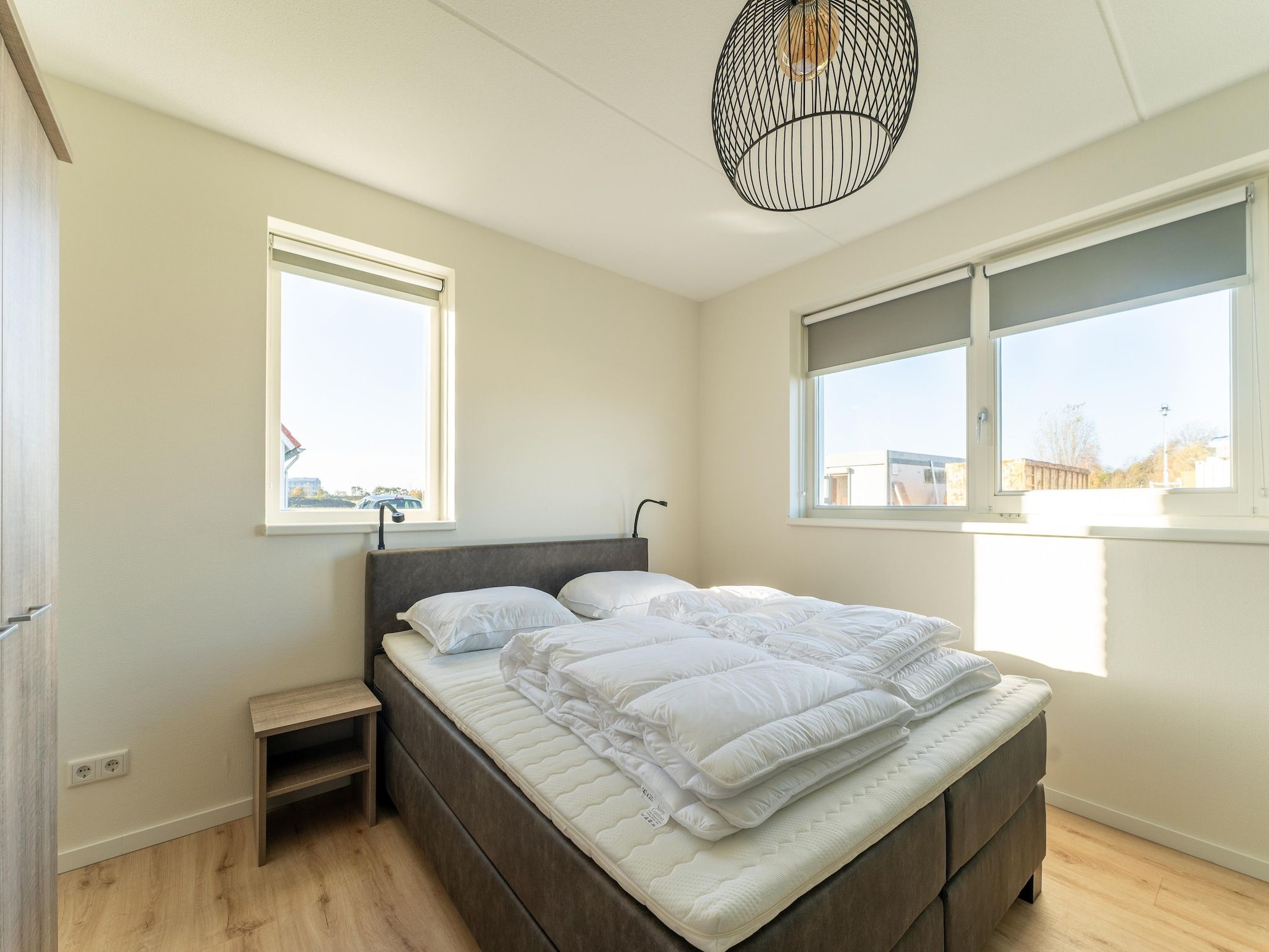 Een slaapkamer van De Smient Huis  Nr 42 in Scherpenisse