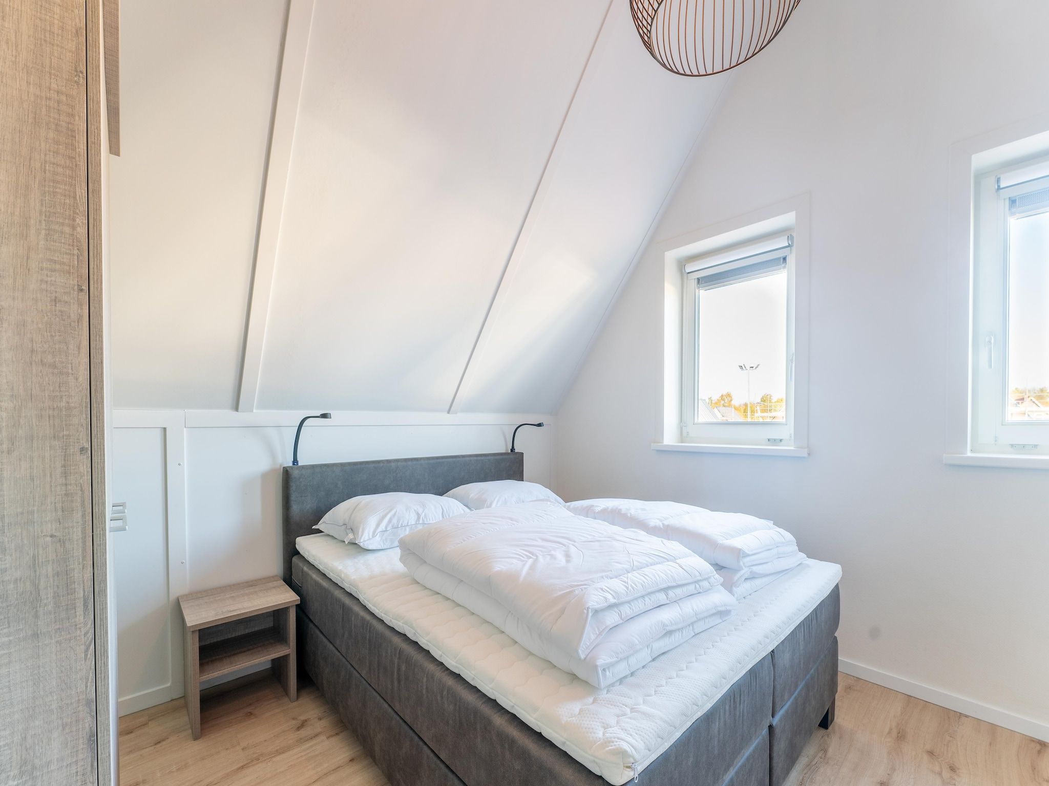 Een slaapkamer van De Smient Huis  Nr 42 in Scherpenisse