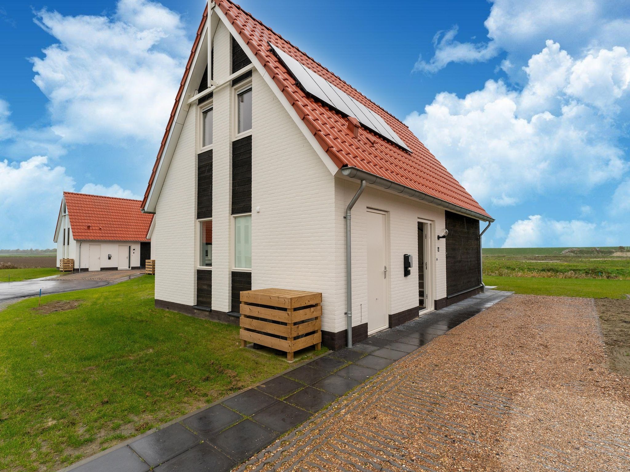 De buitenkant van De Wulp Huis Nr 50 in Scherpenisse