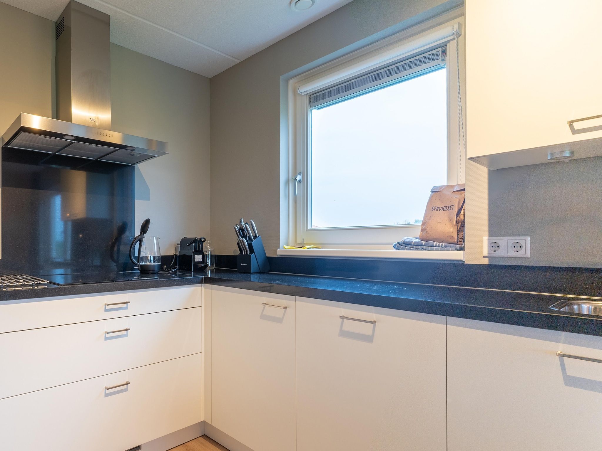 De keuken van De Wulp Huis Nr 50 in Scherpenisse