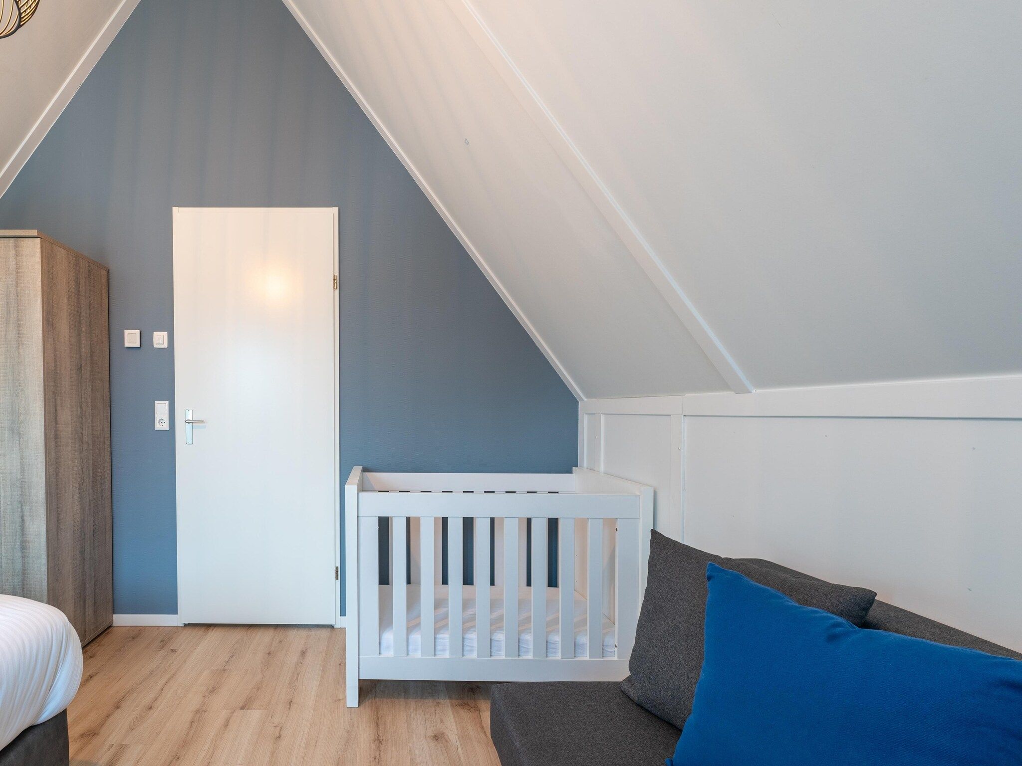 Een slaapkamer van De Wulp Huis Nr 50 in Scherpenisse