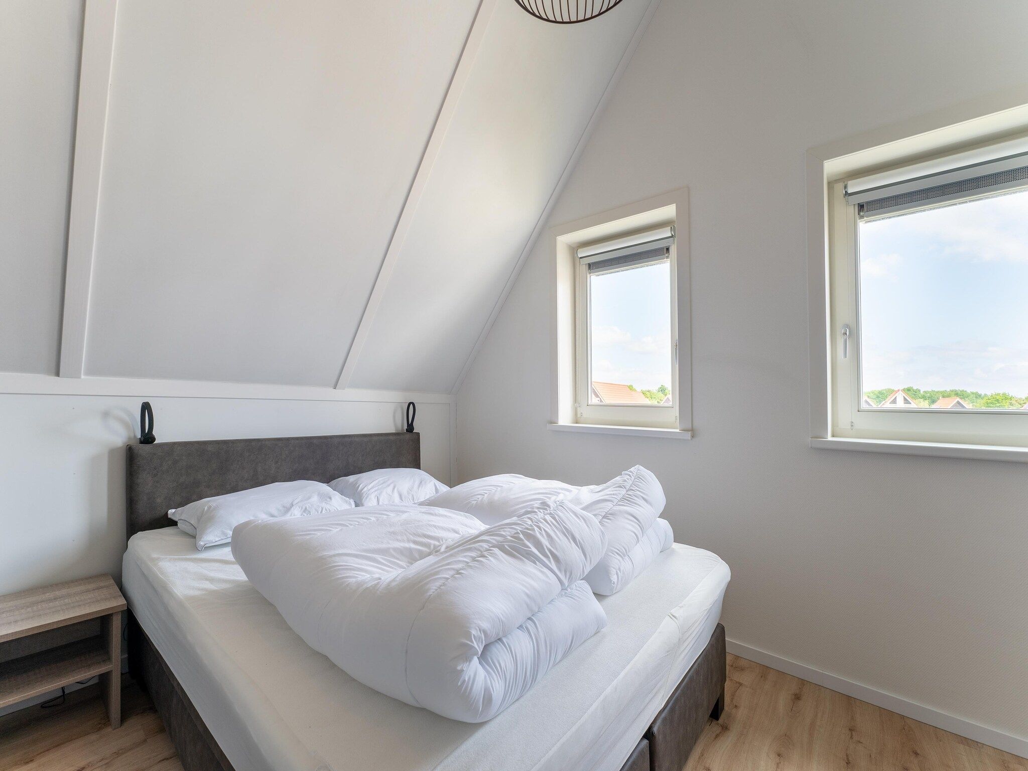 Een slaapkamer van Wulpdal Huis Nr 51 in Scherpenisse