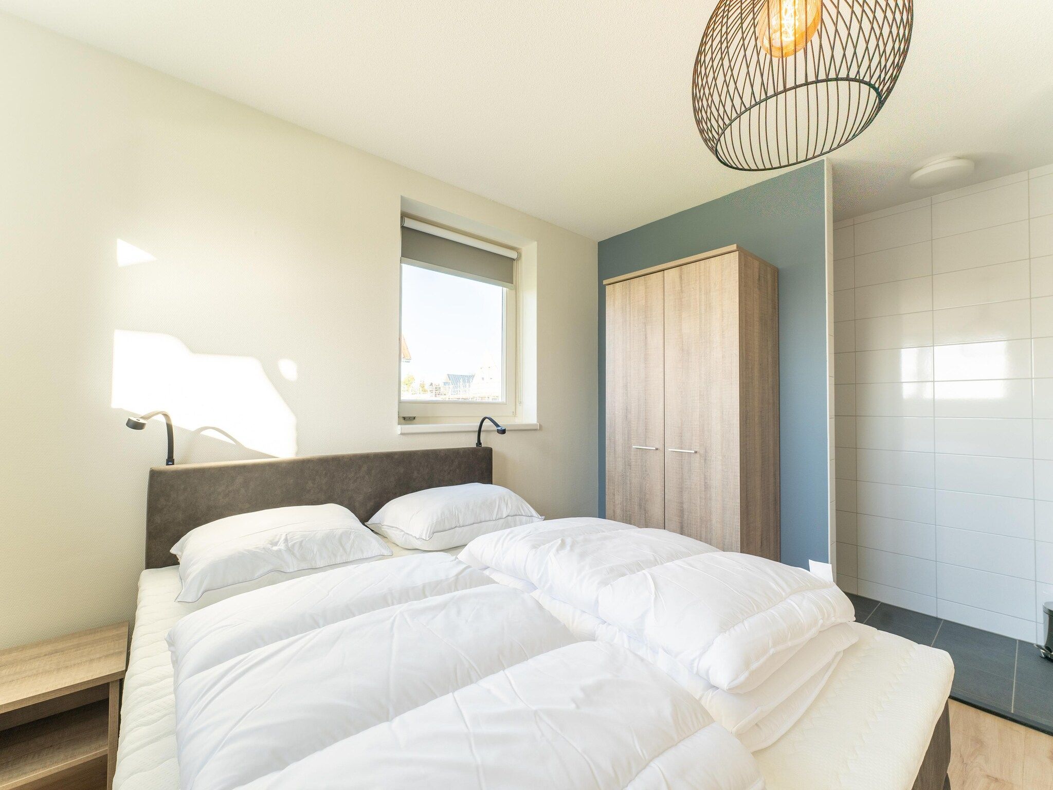 Een slaapkamer van De Merel Huis  Nr 44 in Scherpenisse