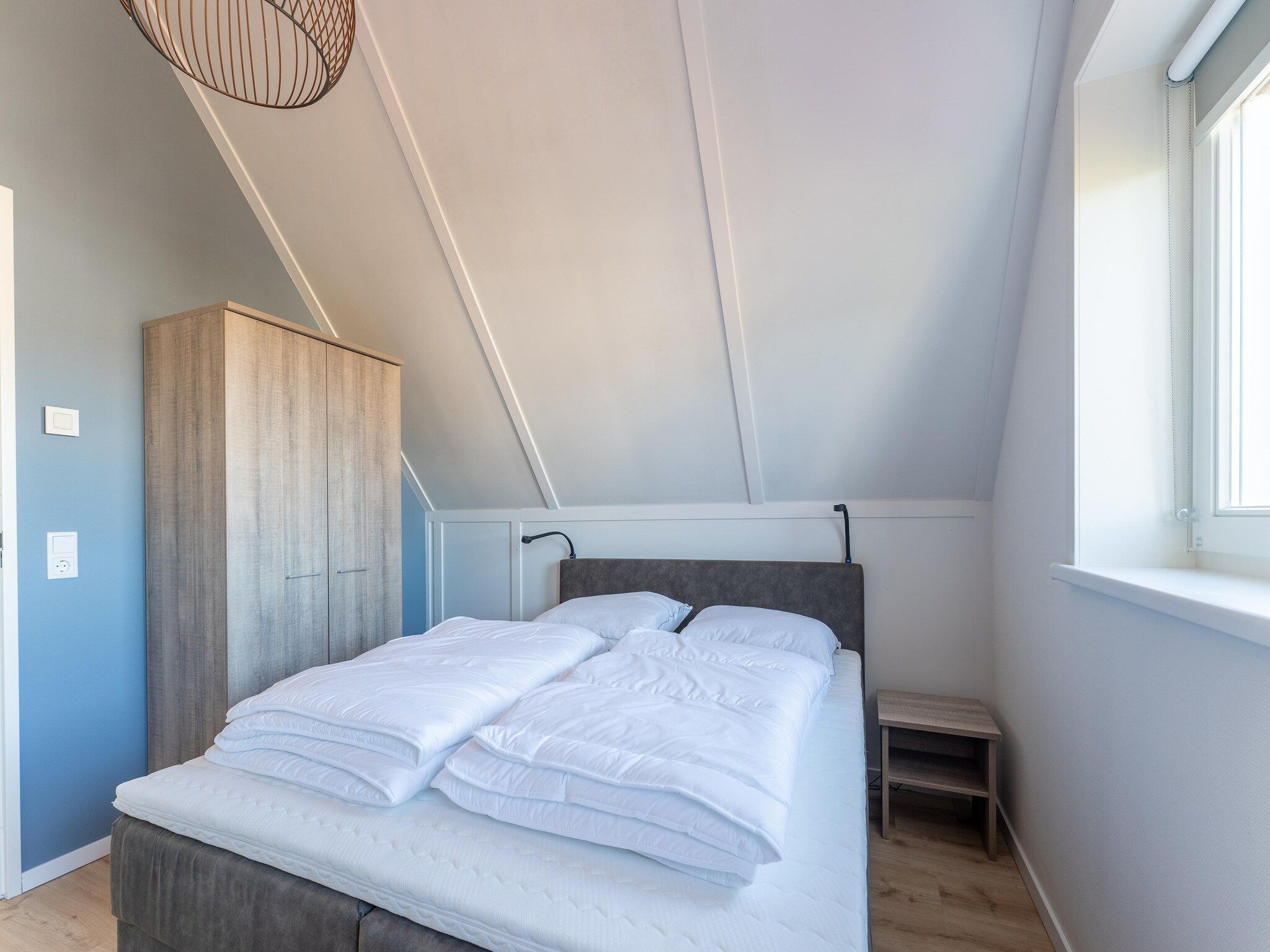 Een slaapkamer van De Merel Huis  Nr 44 in Scherpenisse