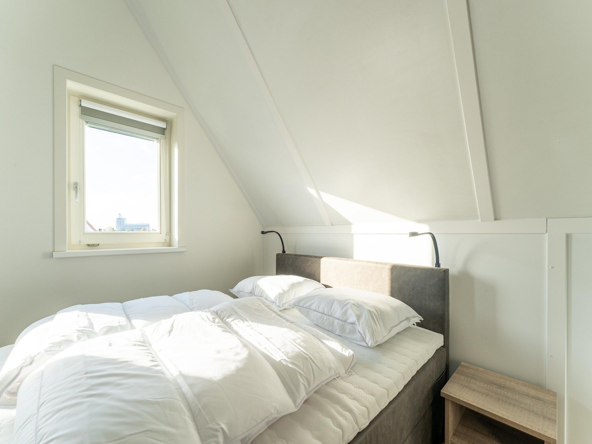 Een slaapkamer van De Merel Huis  Nr 44 in Scherpenisse