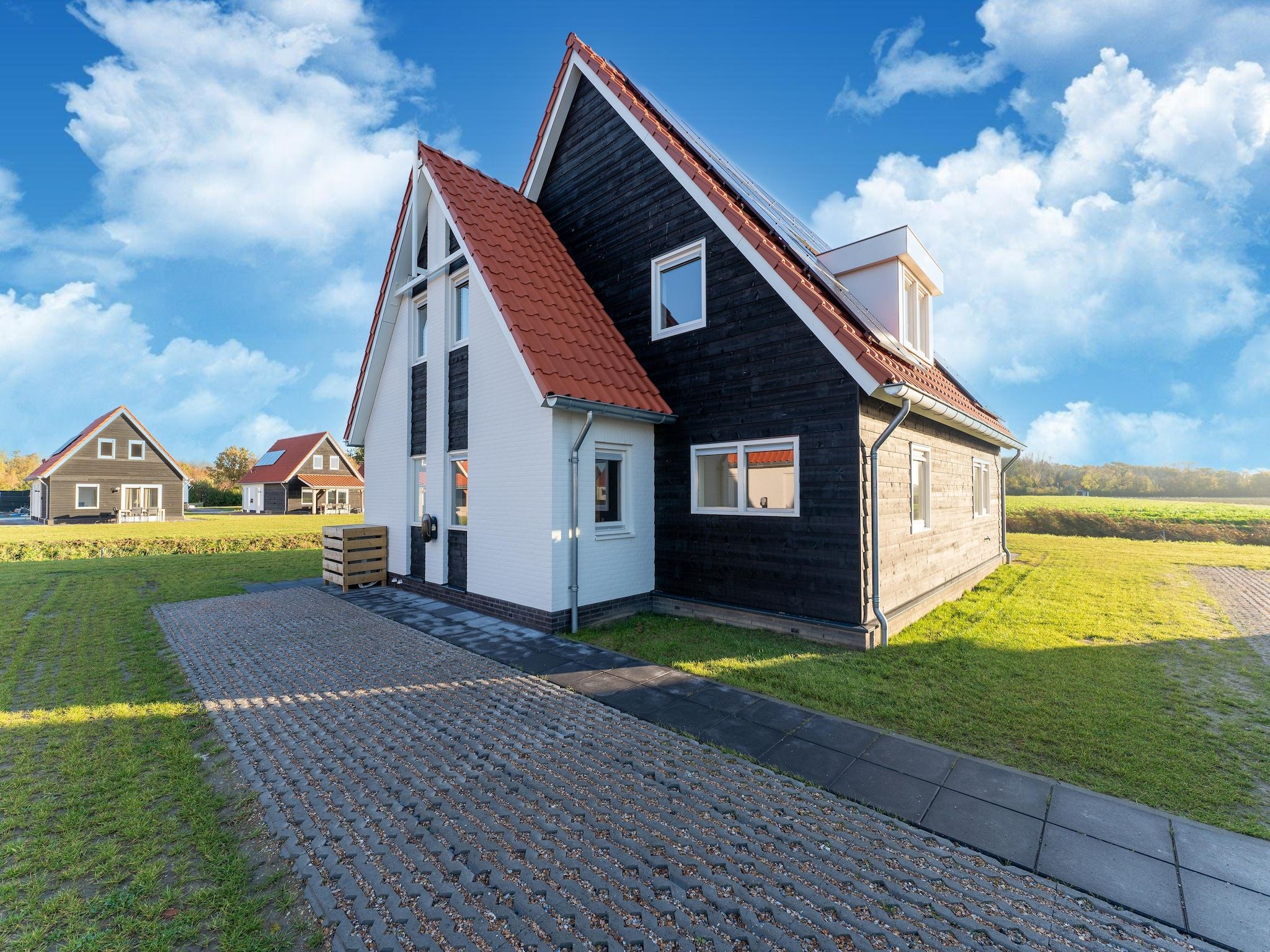 De buitenkant van De Roodborst Huis Nr 31 in Scherpenisse