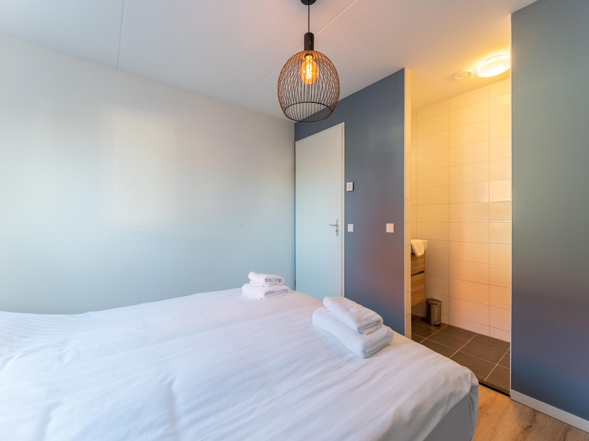 Een slaapkamer van De Roodborst Huis Nr 31 in Scherpenisse