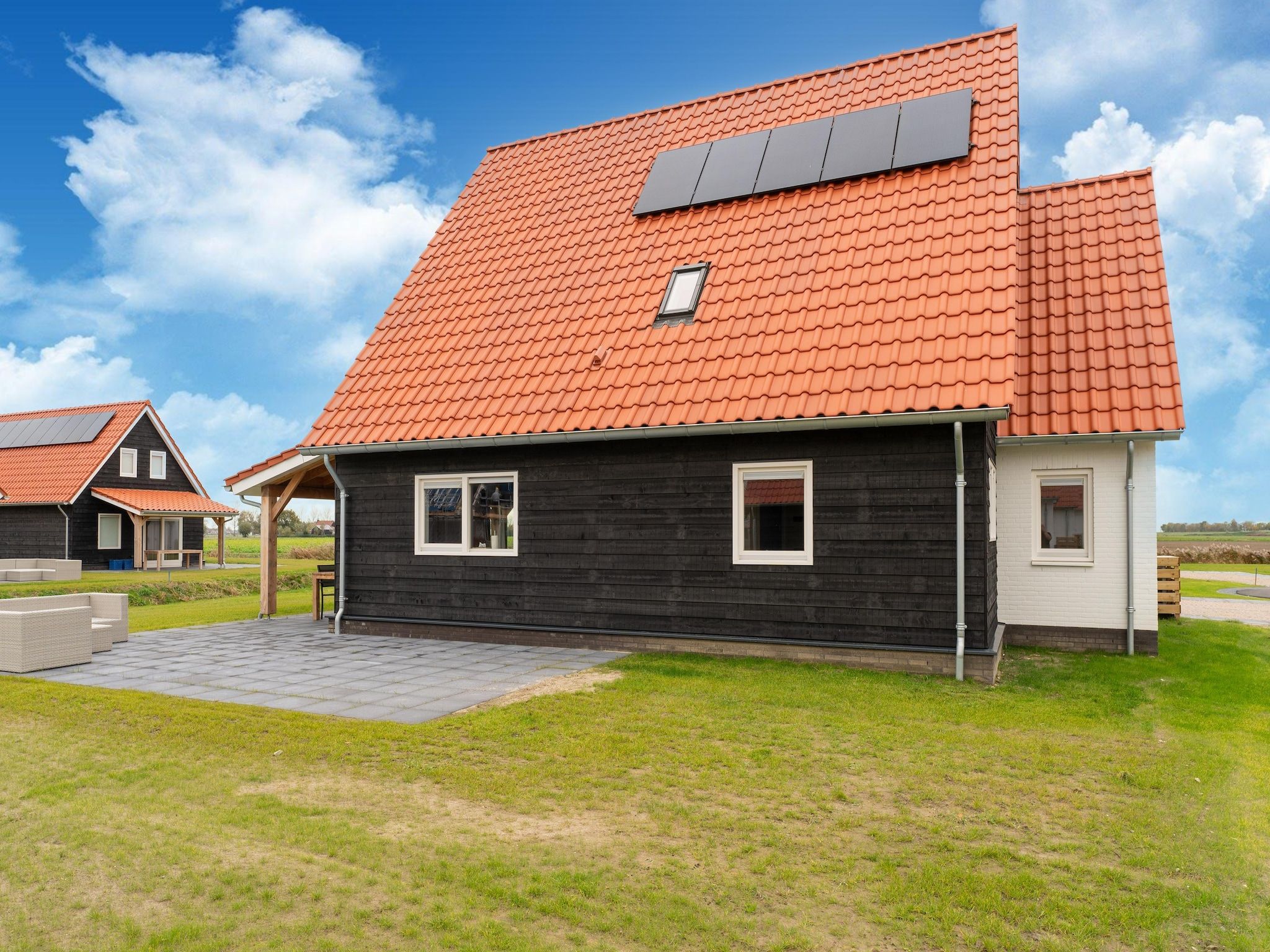 De buitenkant van De Pelikaan Huis Nr 45 in Scherpenisse