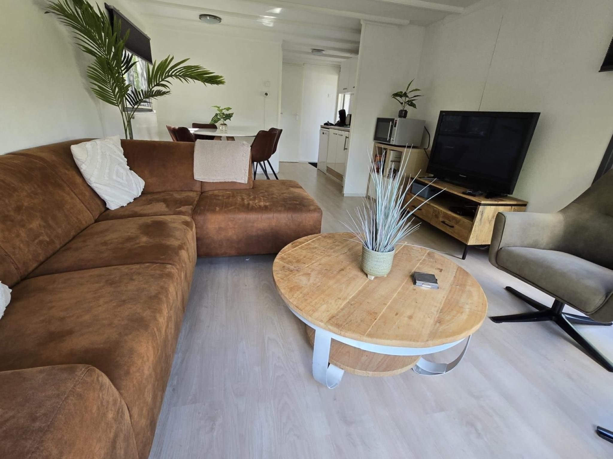 De woonkamer van De Veluwse Eekhoorn in Garderen