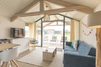 Ameland Lodge met Veranda in Hollum