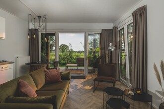 Wellness Lodge met sauna en prachtig uitzicht in Zuna