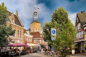 Vestingstadappartement Groenlo met terras in Groenlo